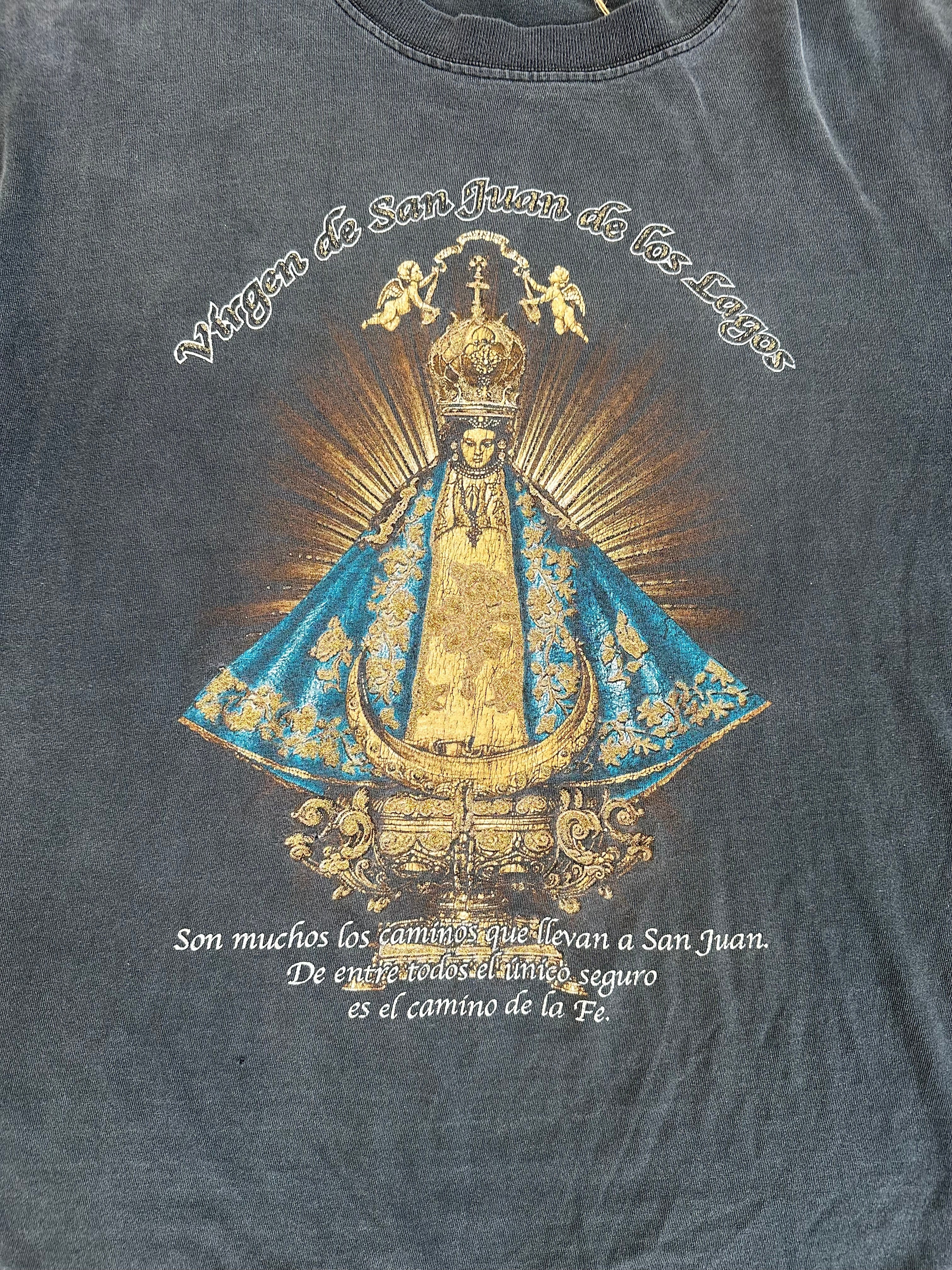 Well-Worn Virgin of San Juan T-Shirt (XL)