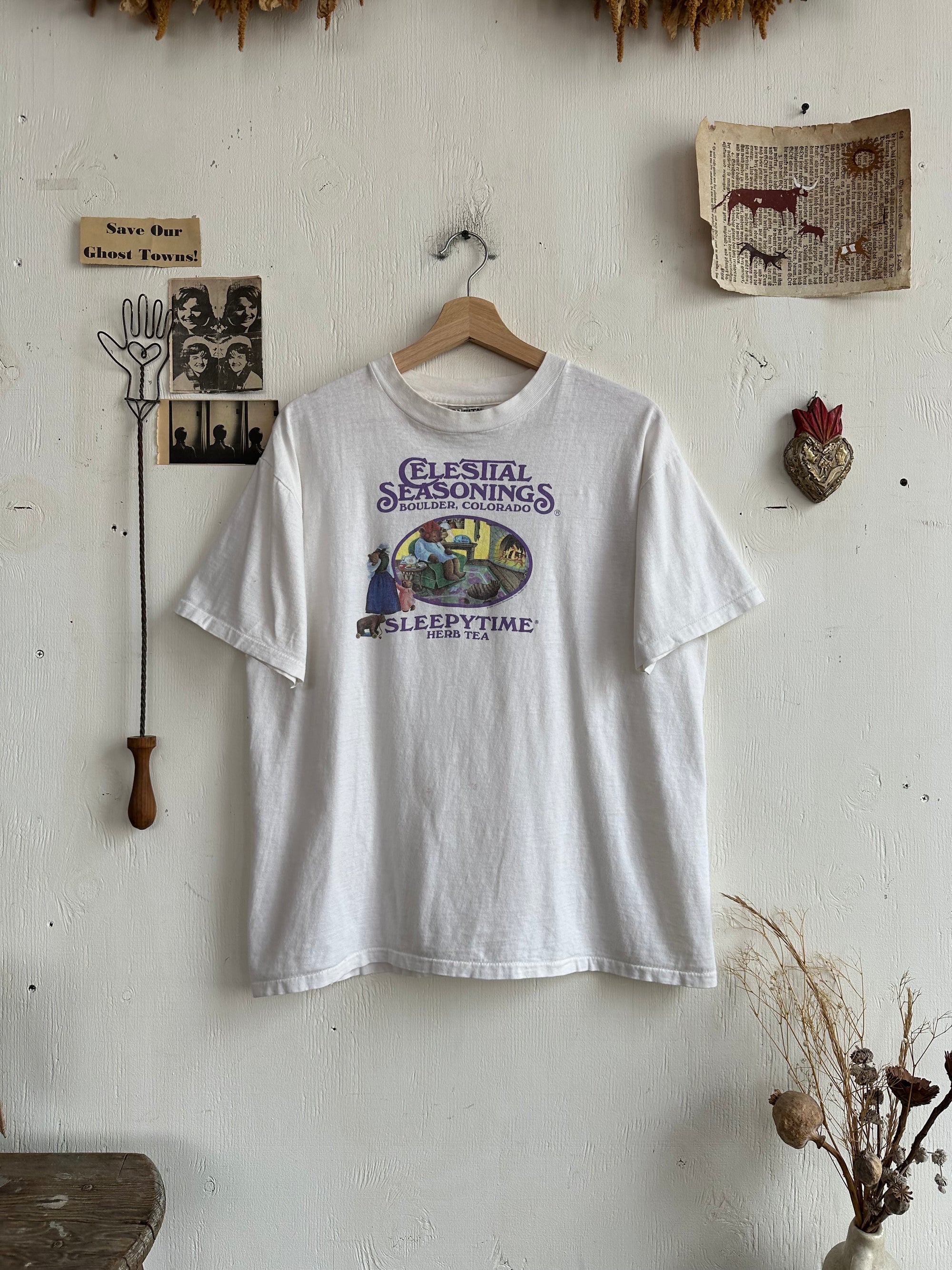 1990s Celestial Seasoning Tee