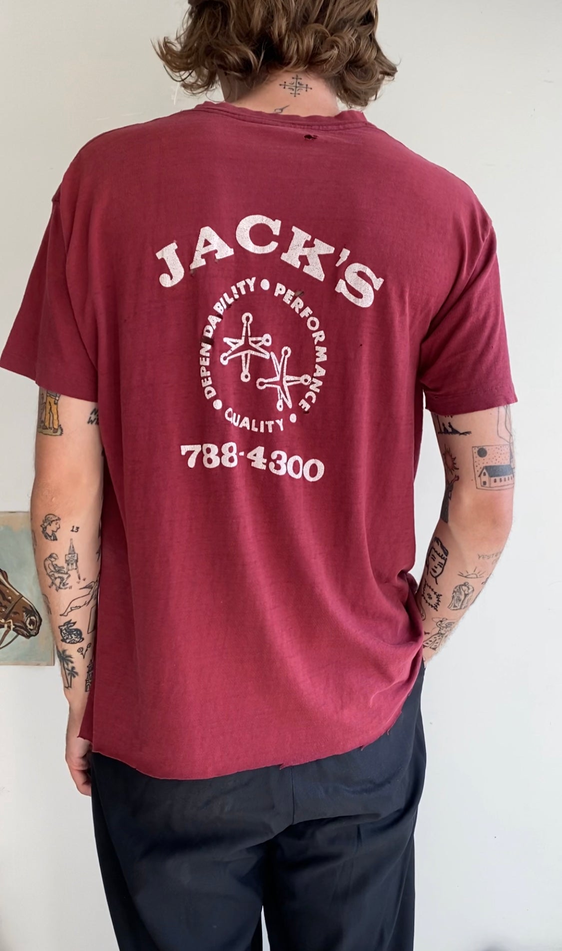 1980s ThrashedJack's Maintenance Tee (XL)