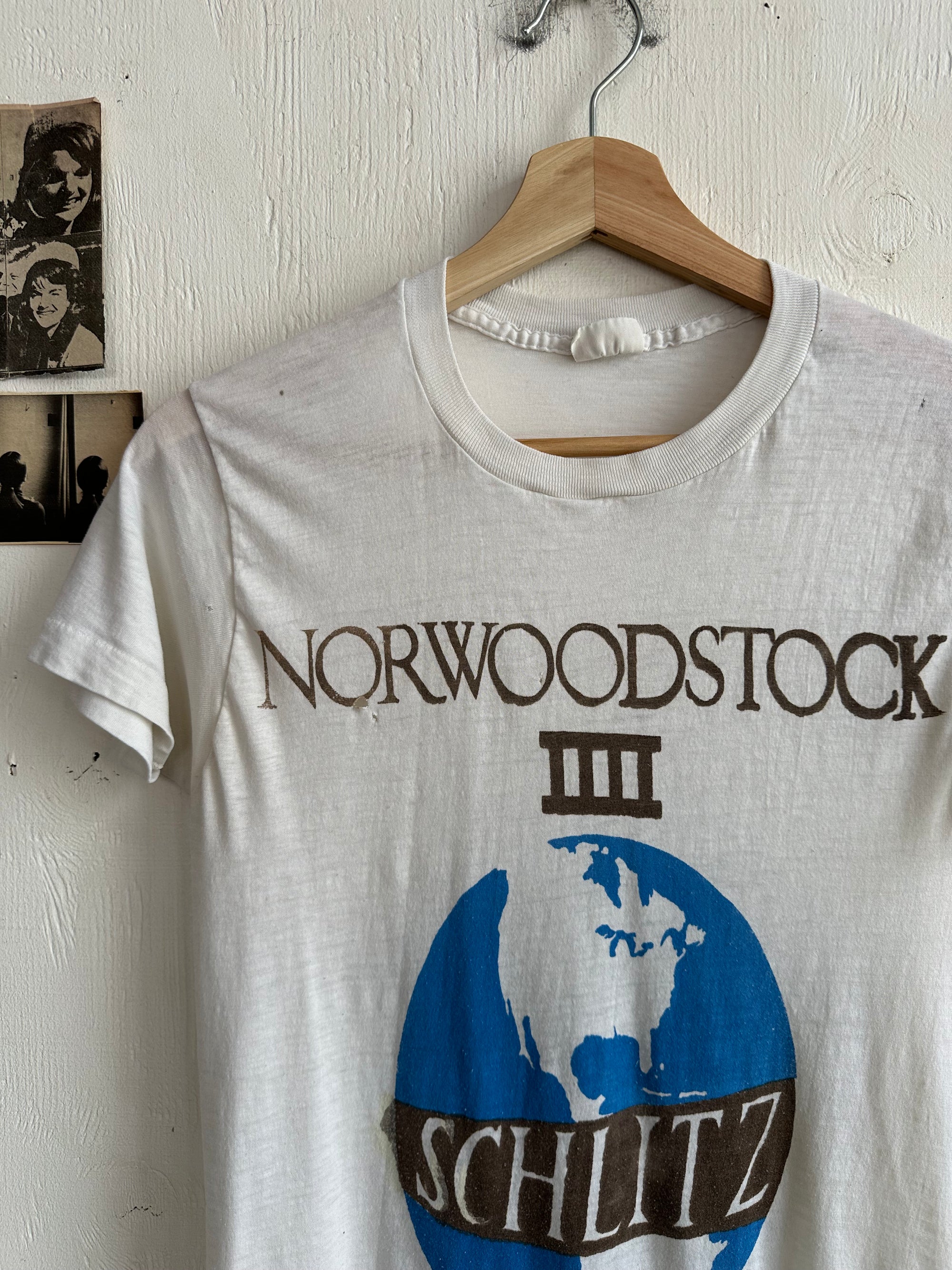 1970s Water Print Norwoodstock T-Shirt