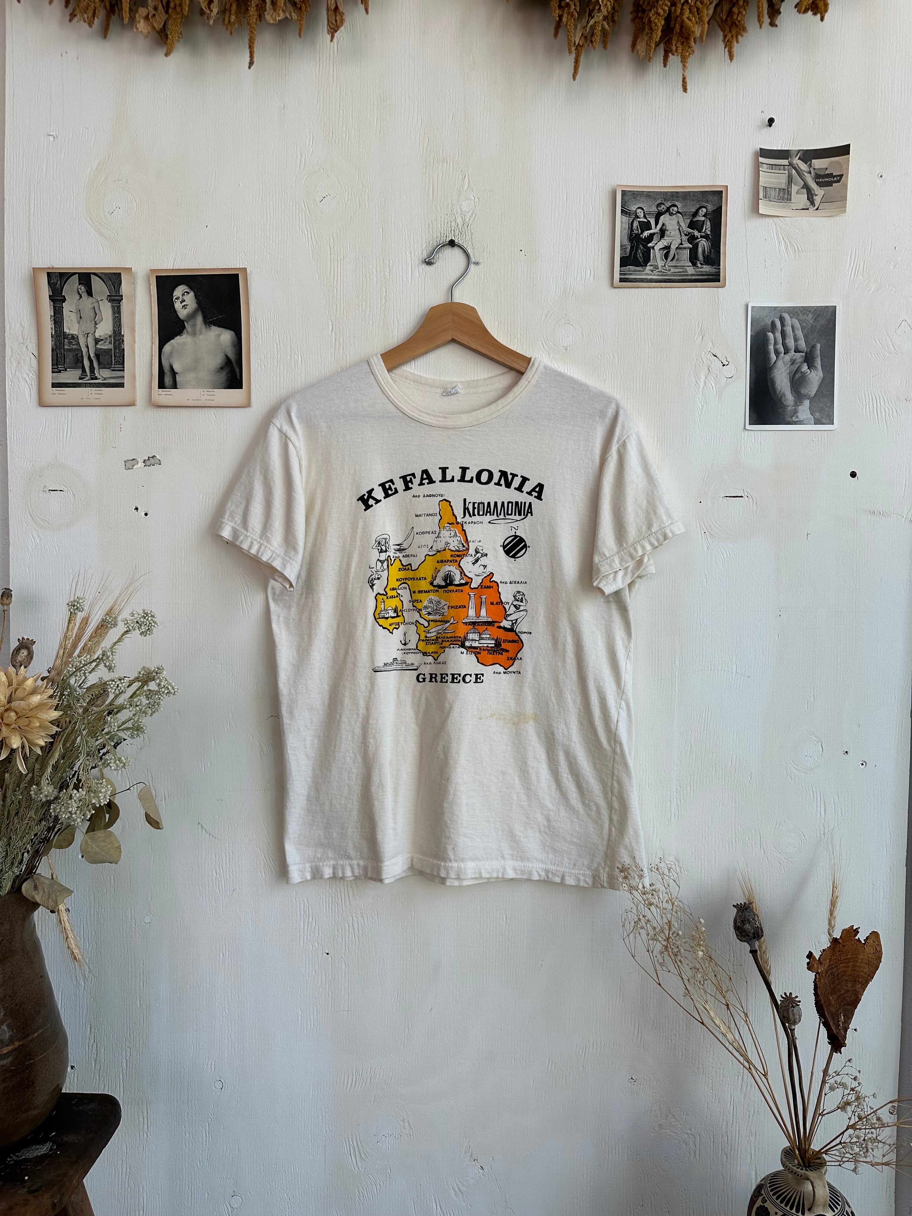 1980s Greece Tourism Tee (Boxy M)