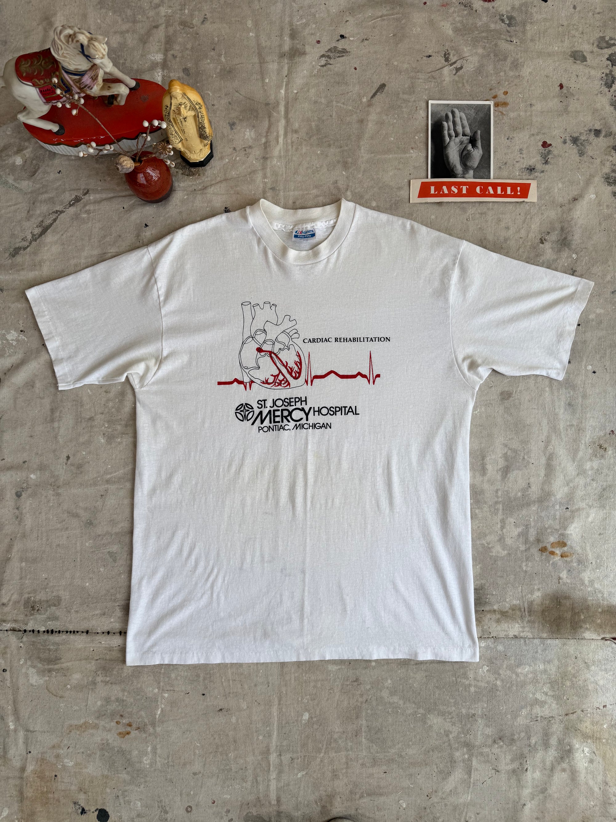 1980s Well Worn Cardiac Rehabilitation T-Shirt