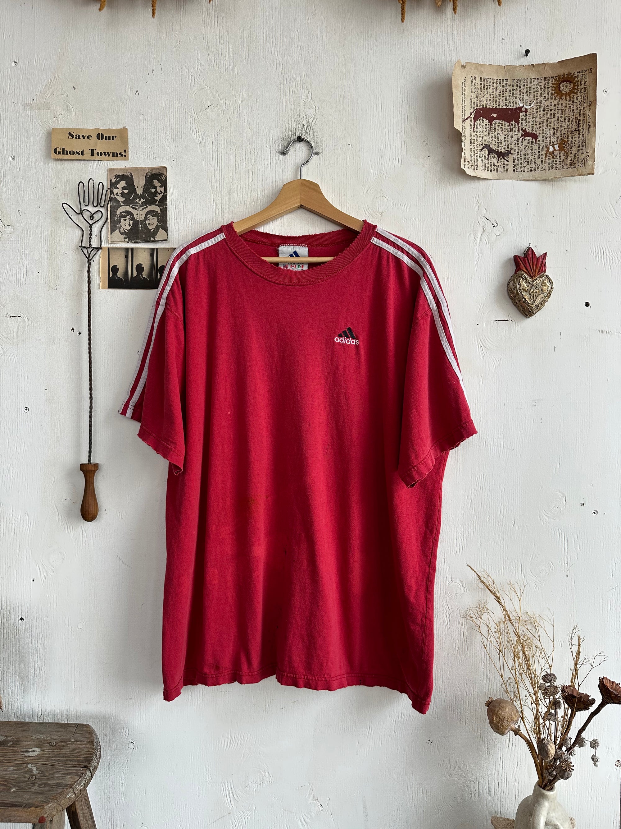 1990s Thrashed Adidas T-Shirt