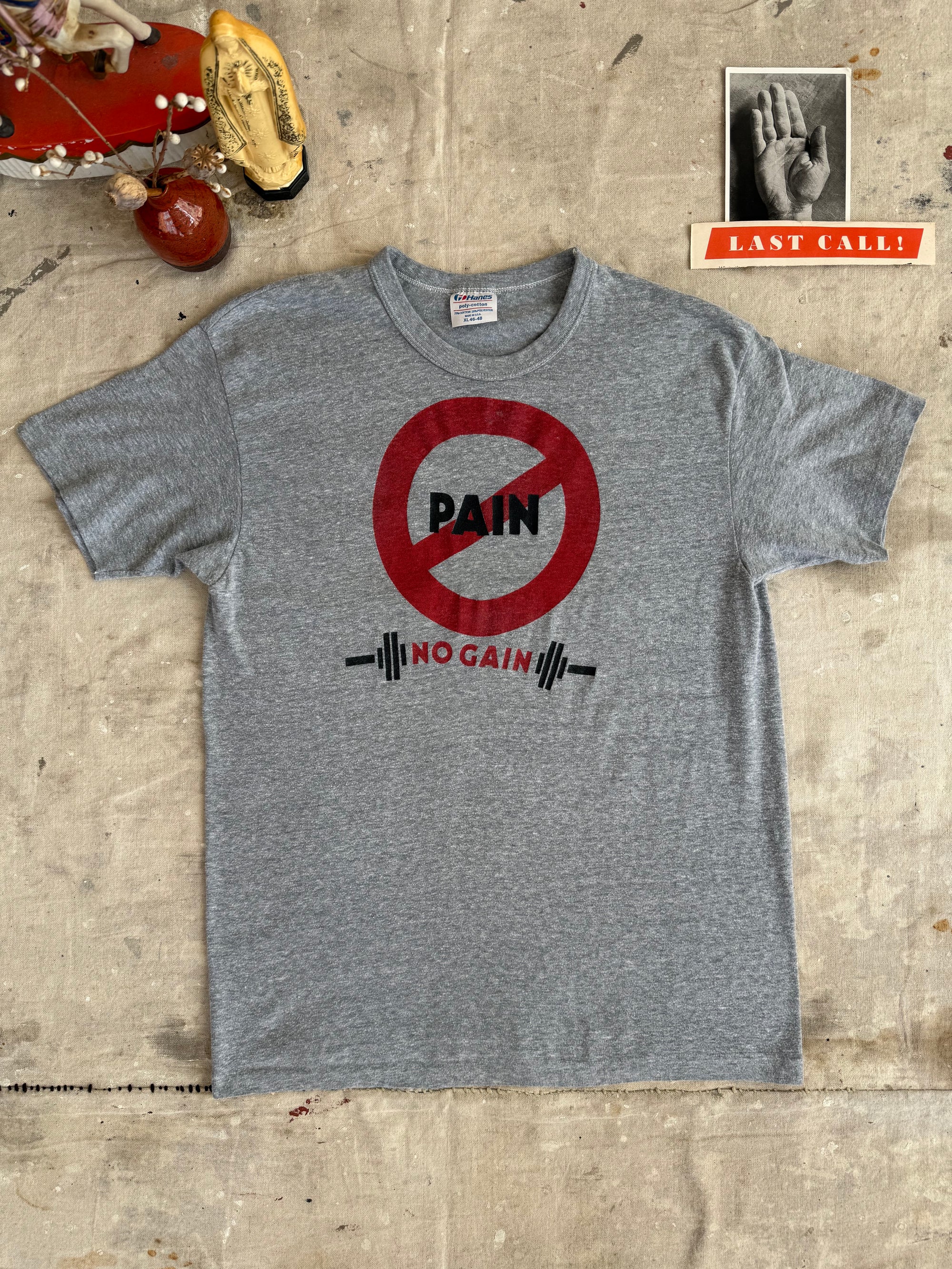1980s No Pain No Gain Tee