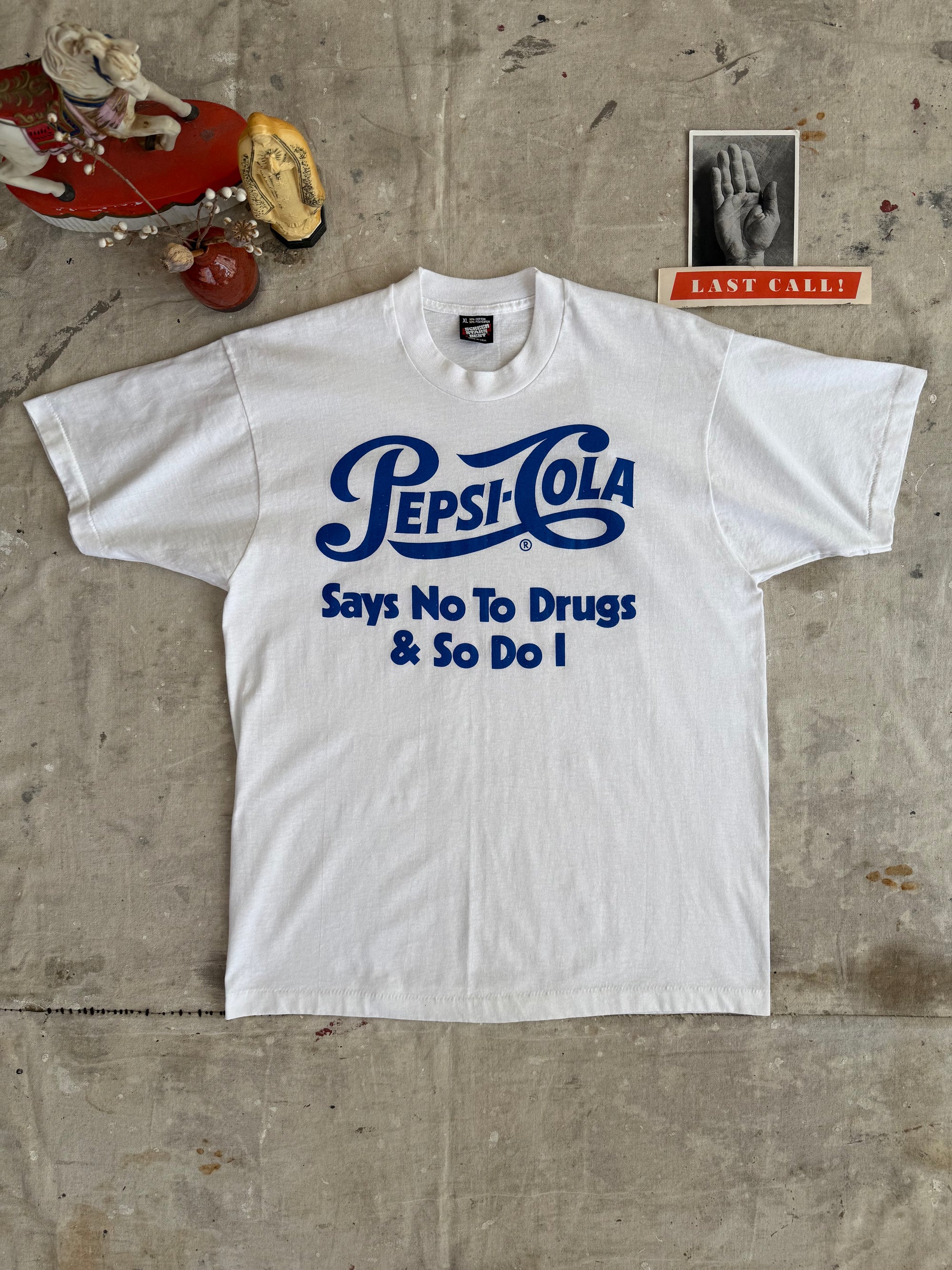 1980s Pepsi Cola Says No To Drugs Tee