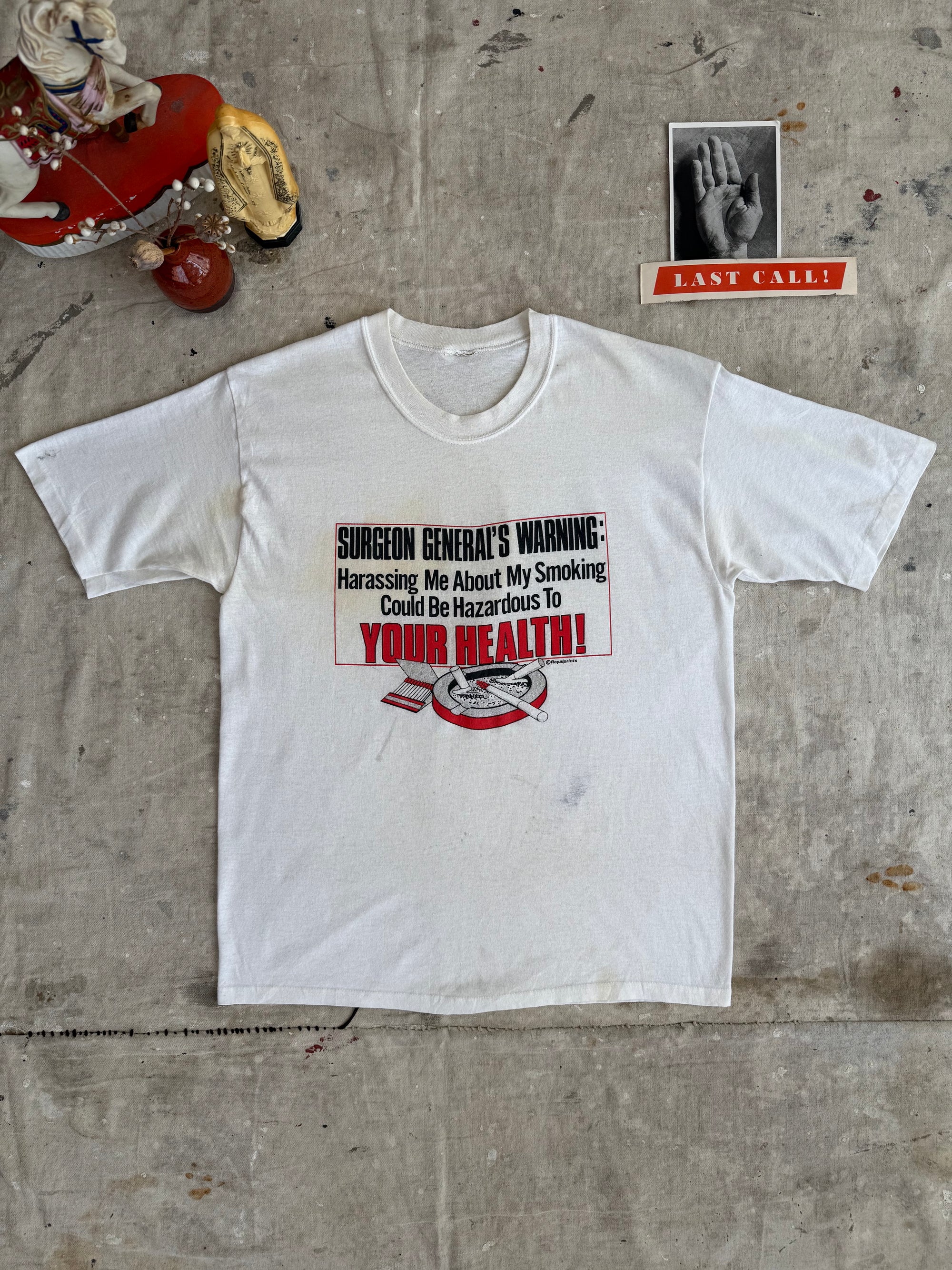 1980s Surgeon General’s Warning Tee