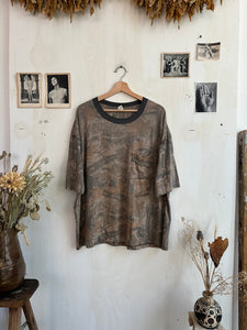1980s Drop Shoulder Real Tree Camo Tee (Boxy XL)