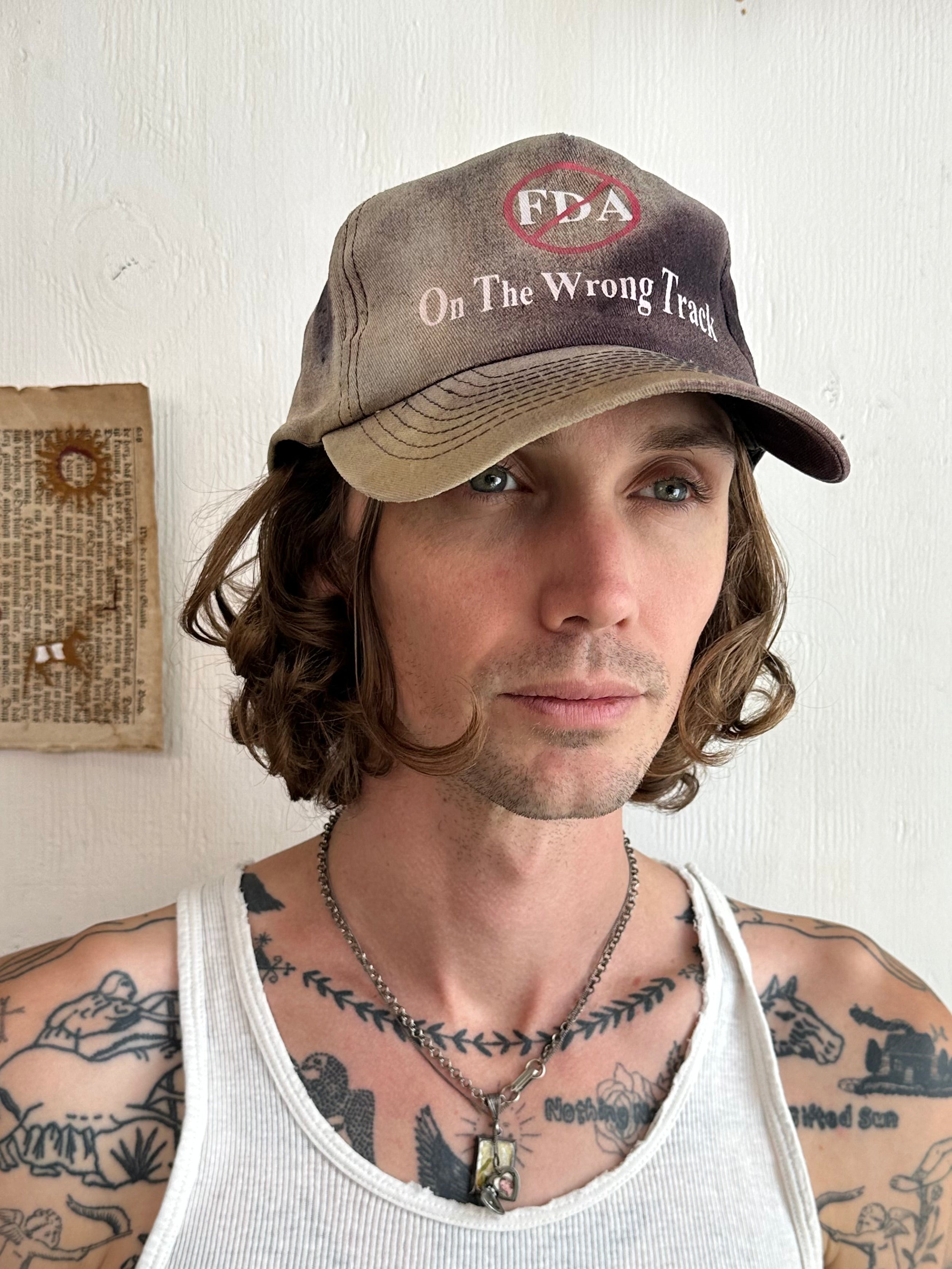 Sunfaded FDA Wrong Track Snapback