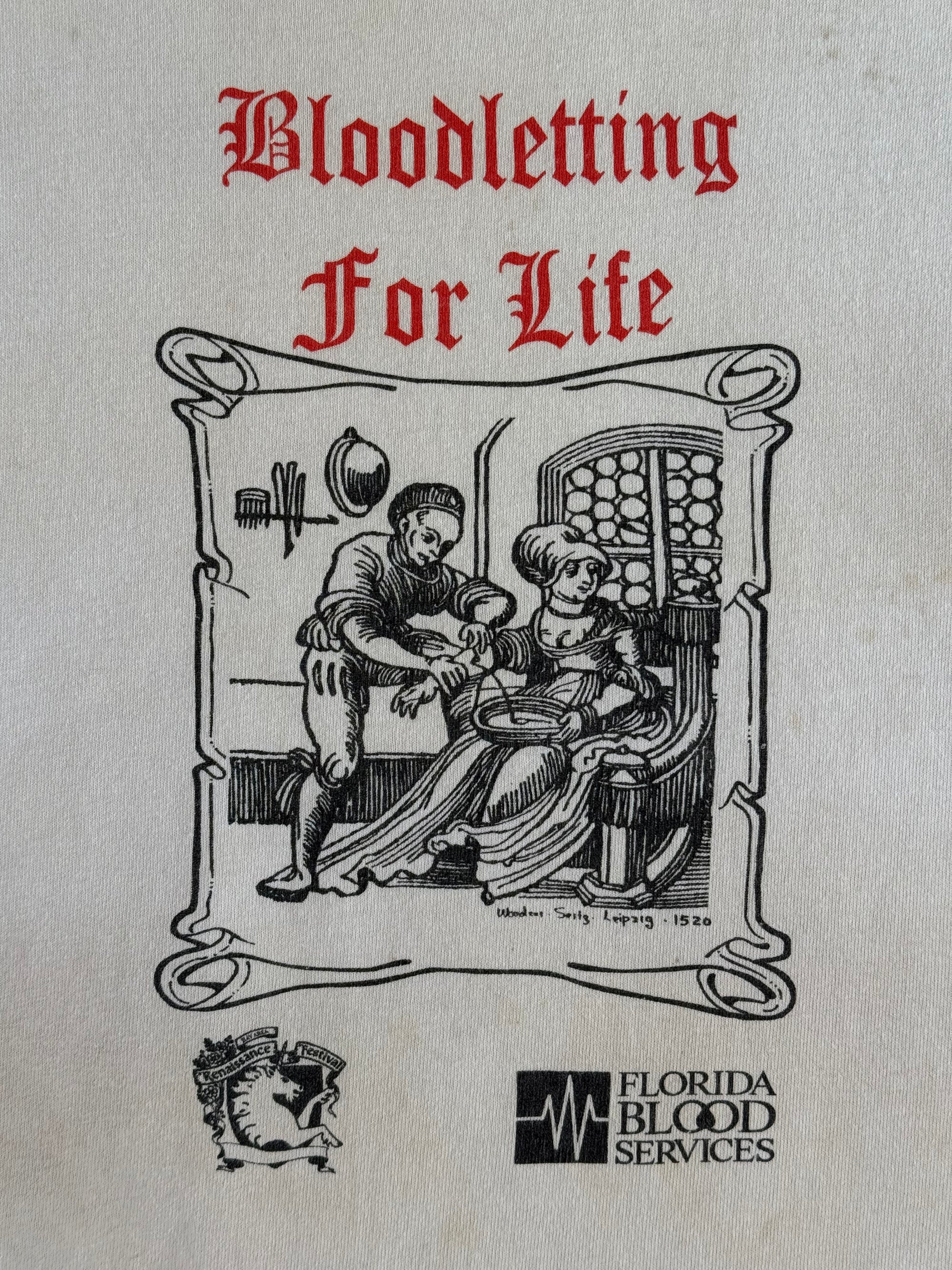 1990s Bloodletting For Life T-Shirt