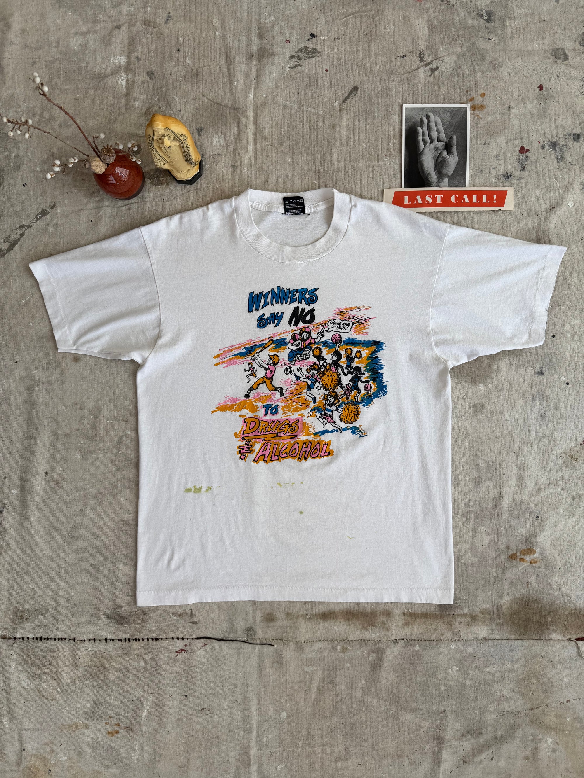 1980s Winners Say No to Drugs and Alcohol Tee