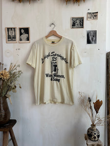 1985 Wine, Women, and Song T-Shirt (M/L)