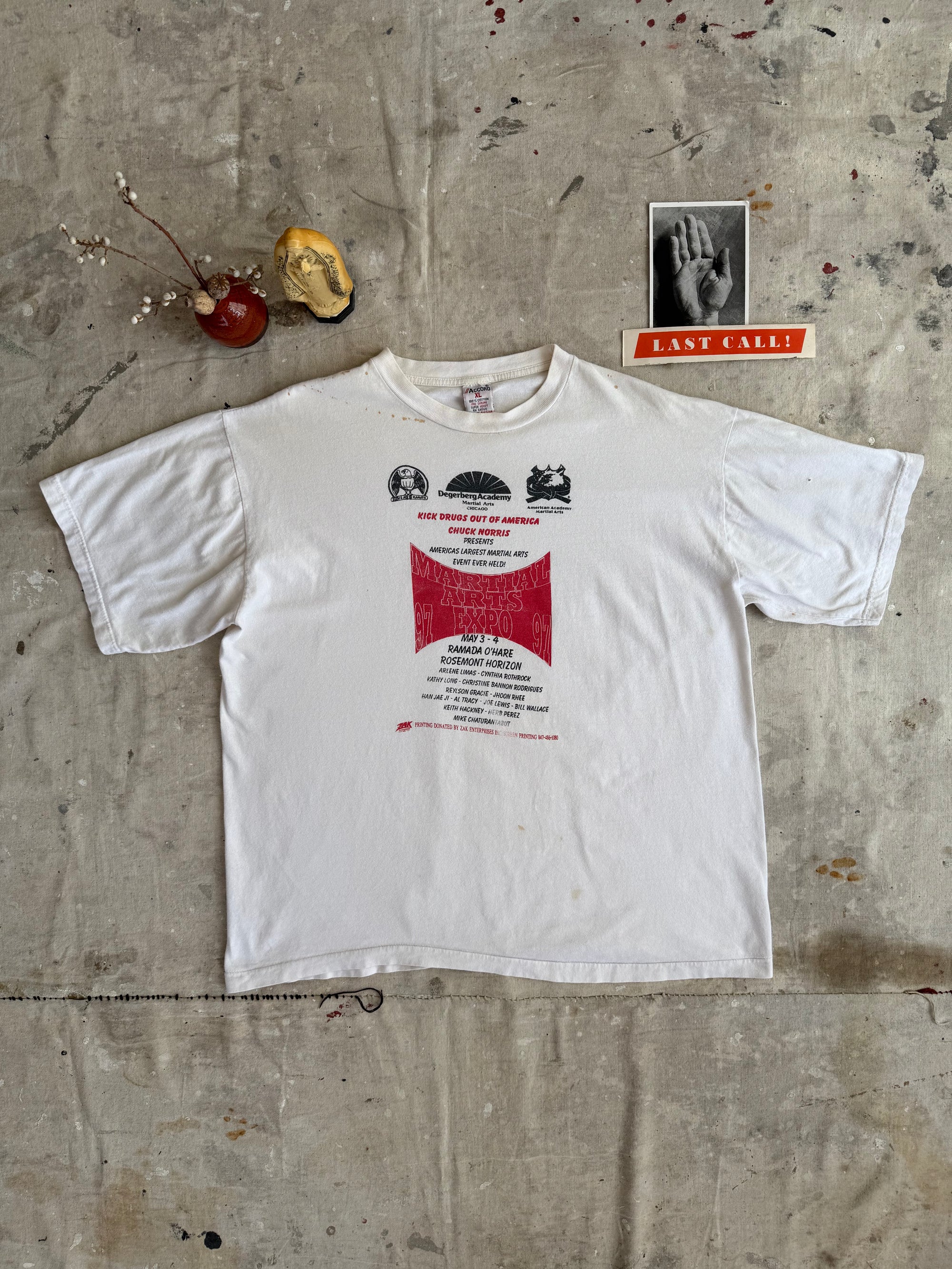 1997 Kick Drugs Out of America T-Shirt