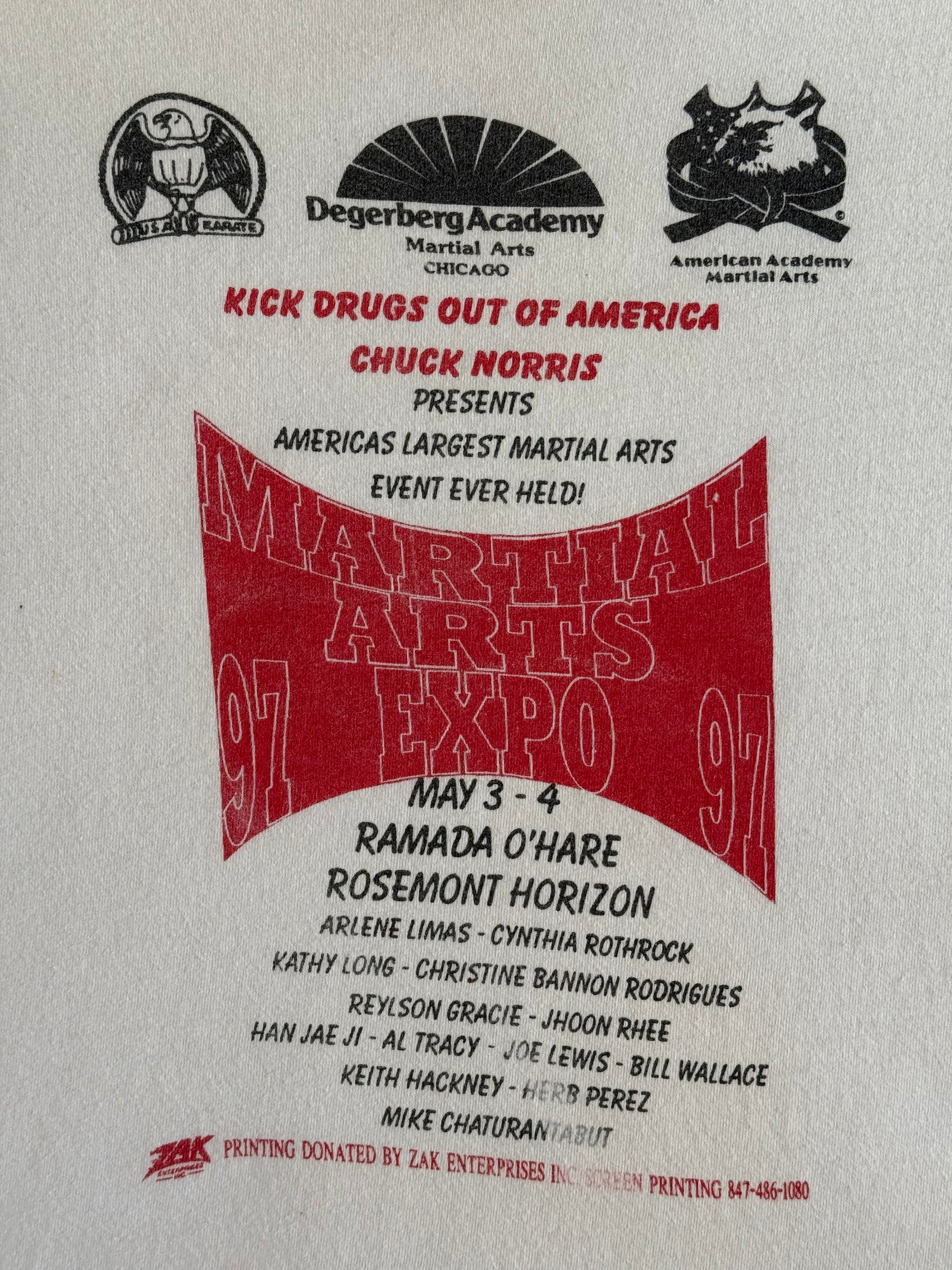 1997 Kick Drugs Out of America T-Shirt