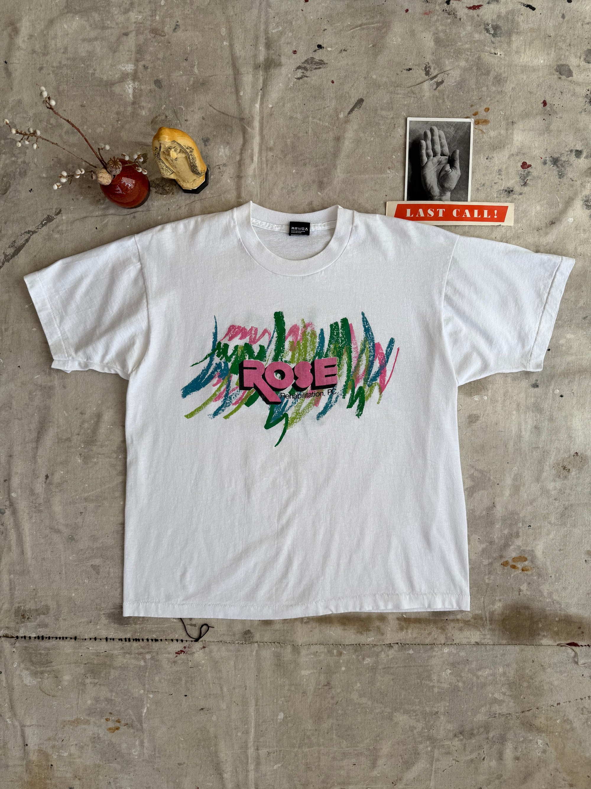 1990s “Tell Us Where It Hurts” Rehabilitation Tee