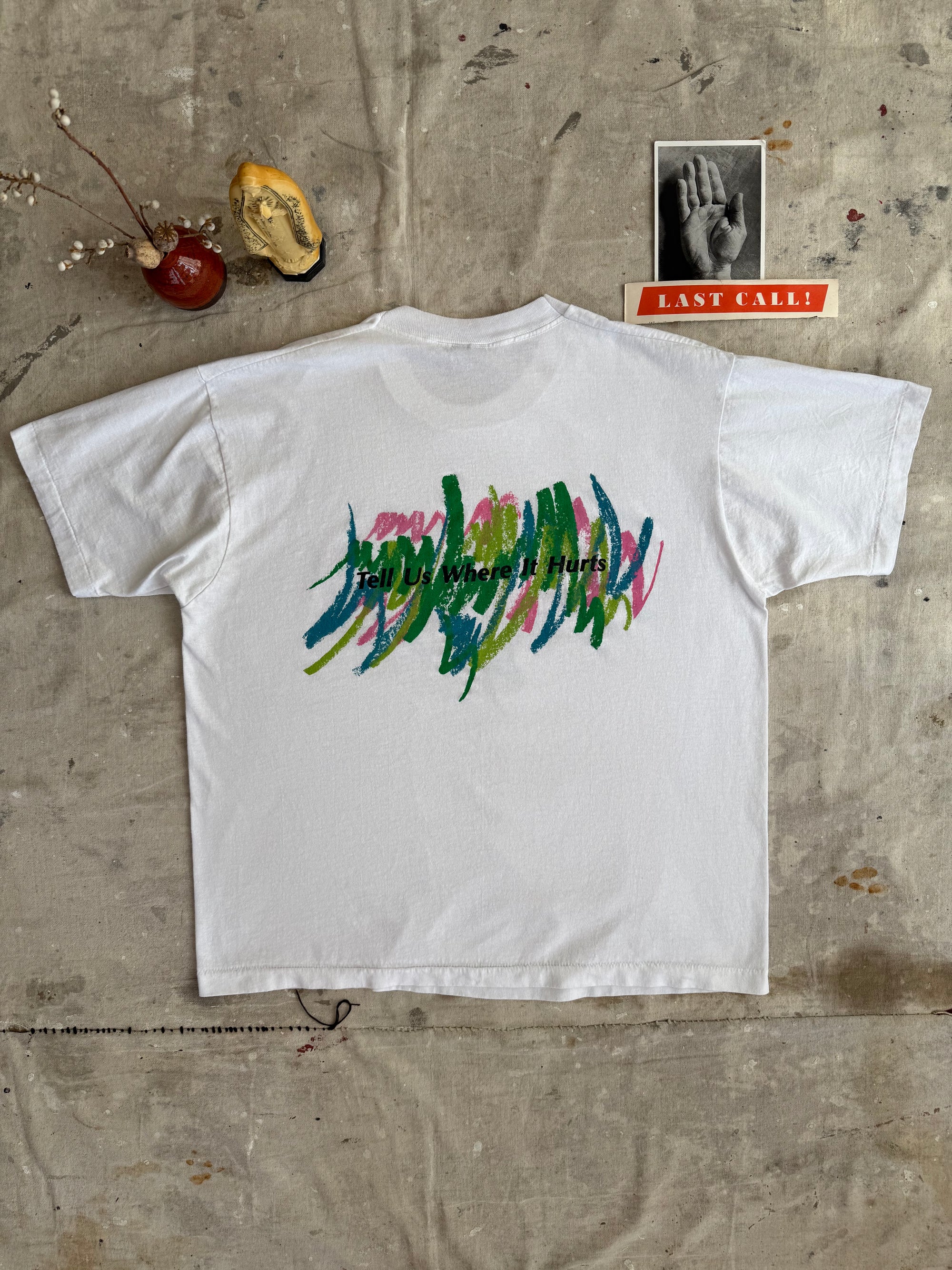 1990s “Tell Us Where It Hurts” Rehabilitation Tee