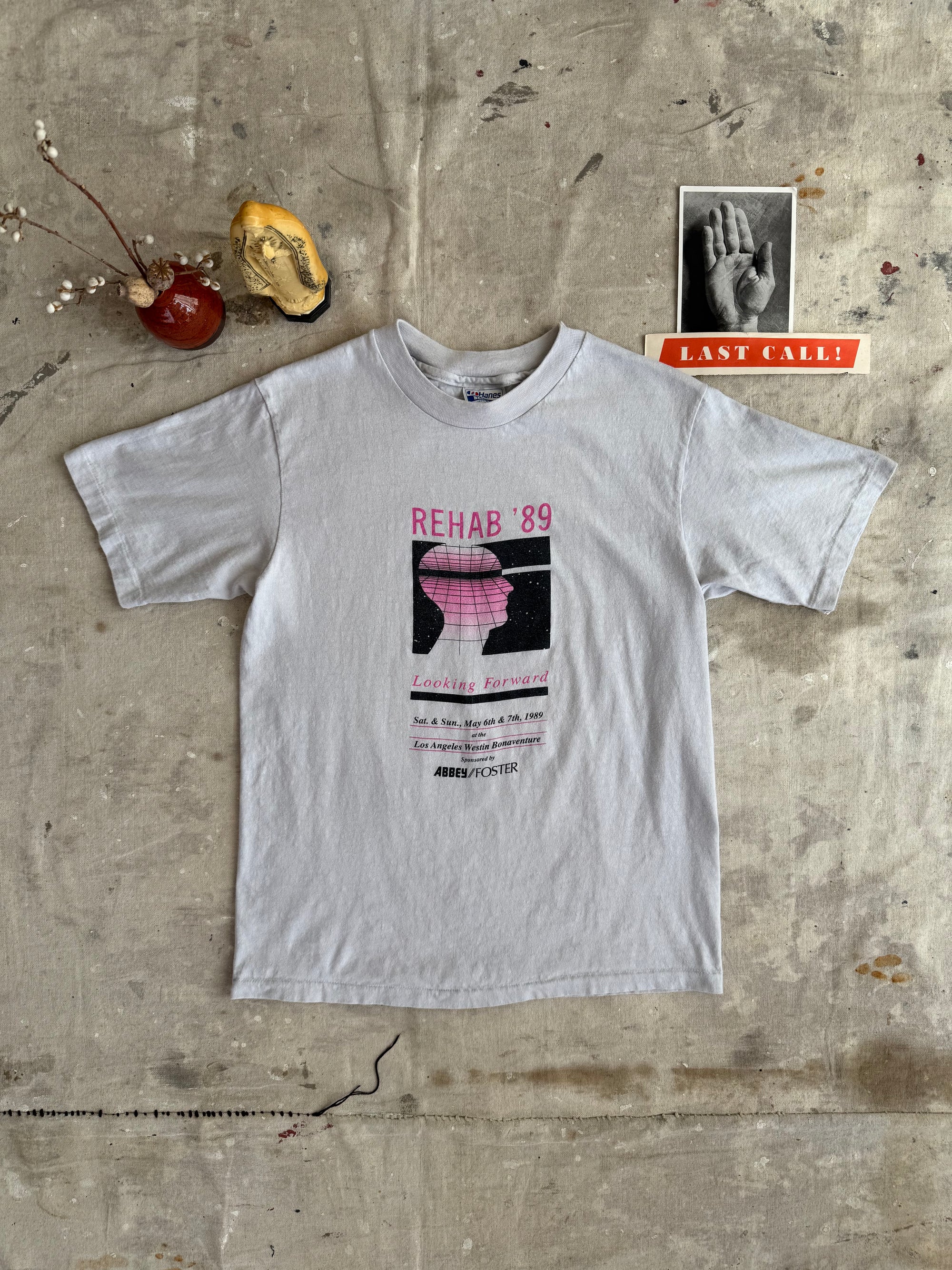 1989 Rehab Looking Forward T-Shirt