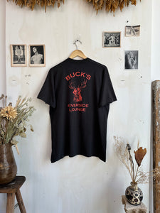 1980s Well-Worn Bucks Riverside Lounge Tee (XL)