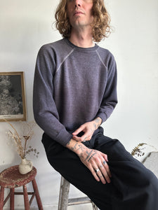 1970s Sunfaded Gray Sweatshirt (S)