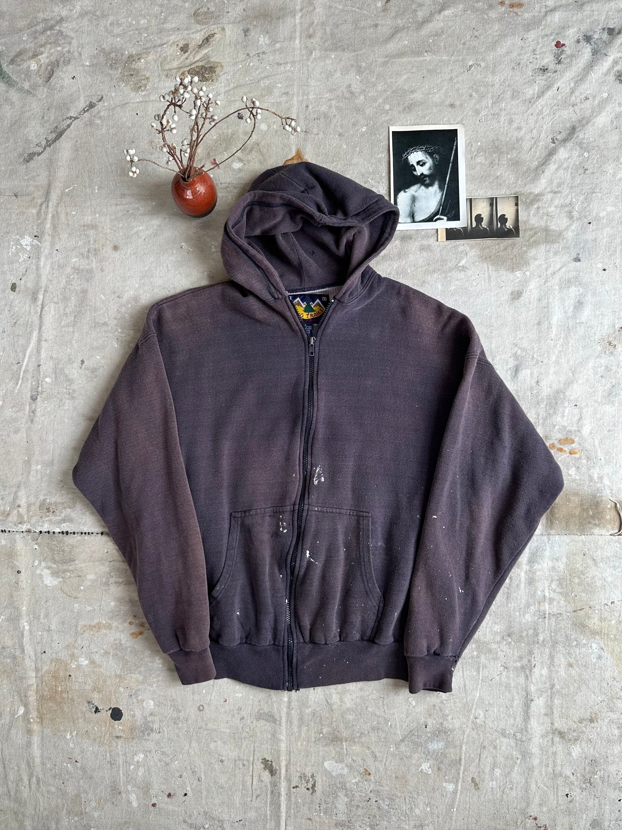 1990s Perfectly Worn Thermal Lined Zip-Up