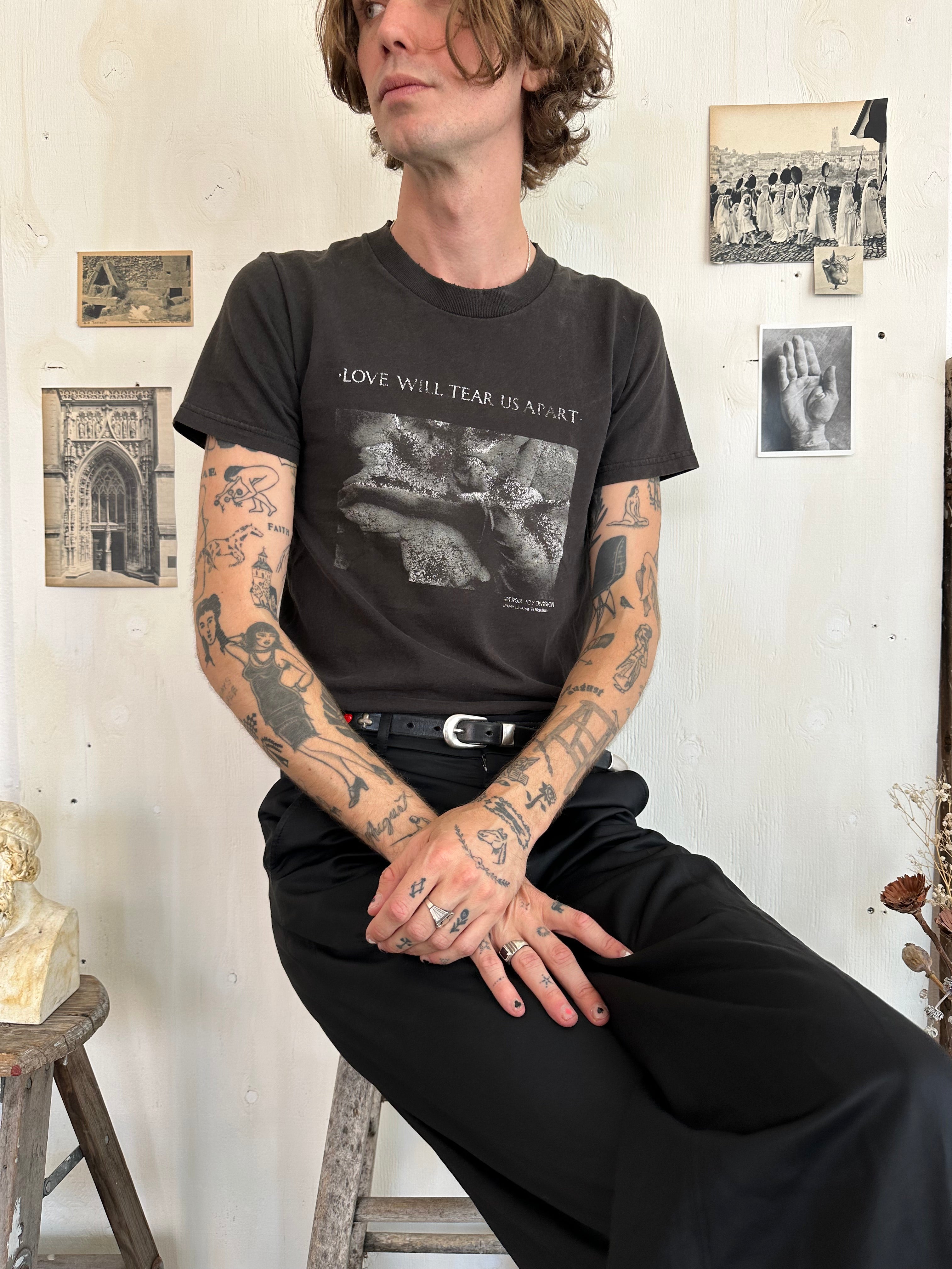 1993 Well-Worn Joy Division “Love Will Tear Us Apart Tee” Tee (S/M)