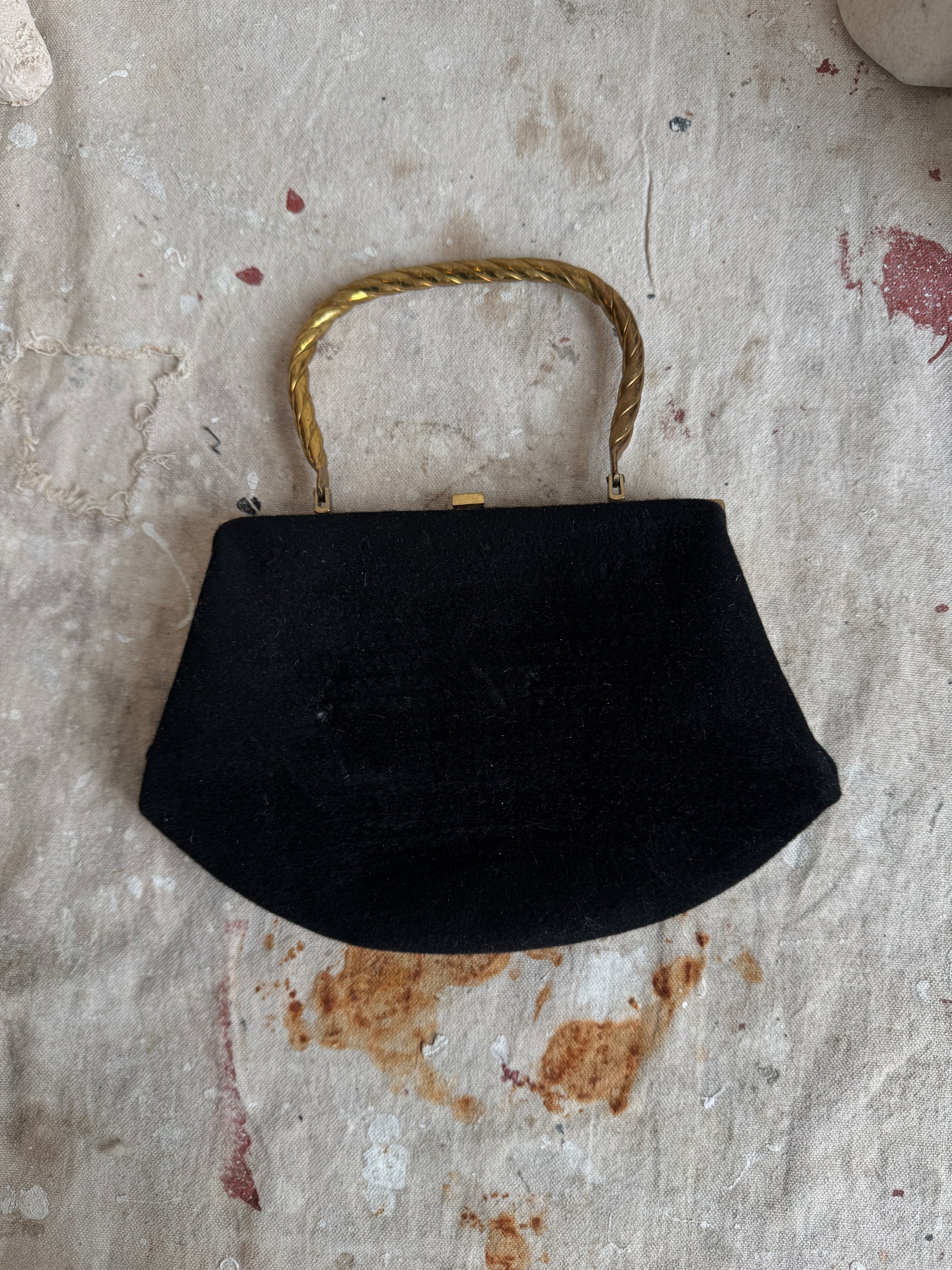 Vintage Wool/Cashmere Handbag