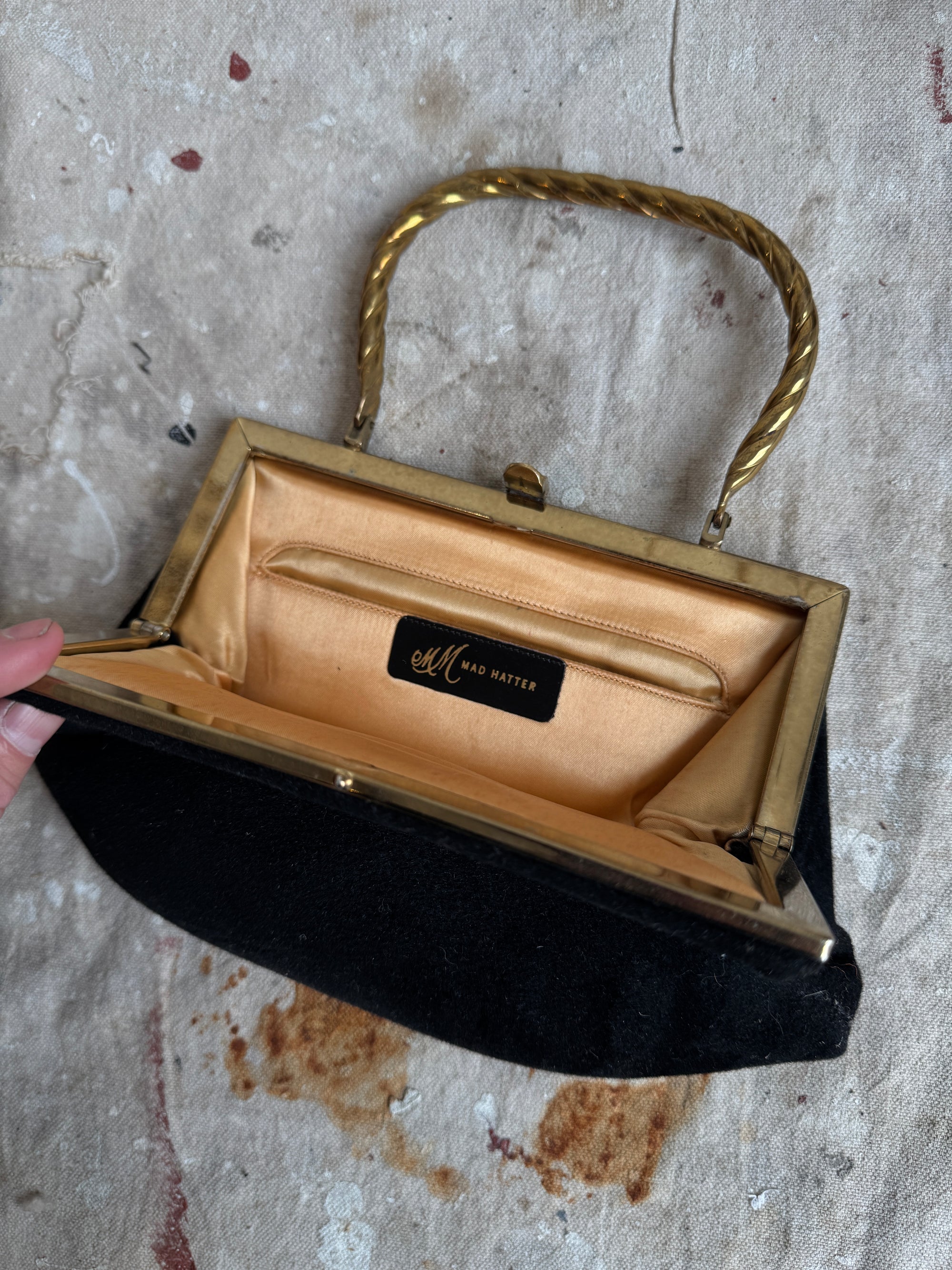 Vintage Wool/Cashmere Handbag