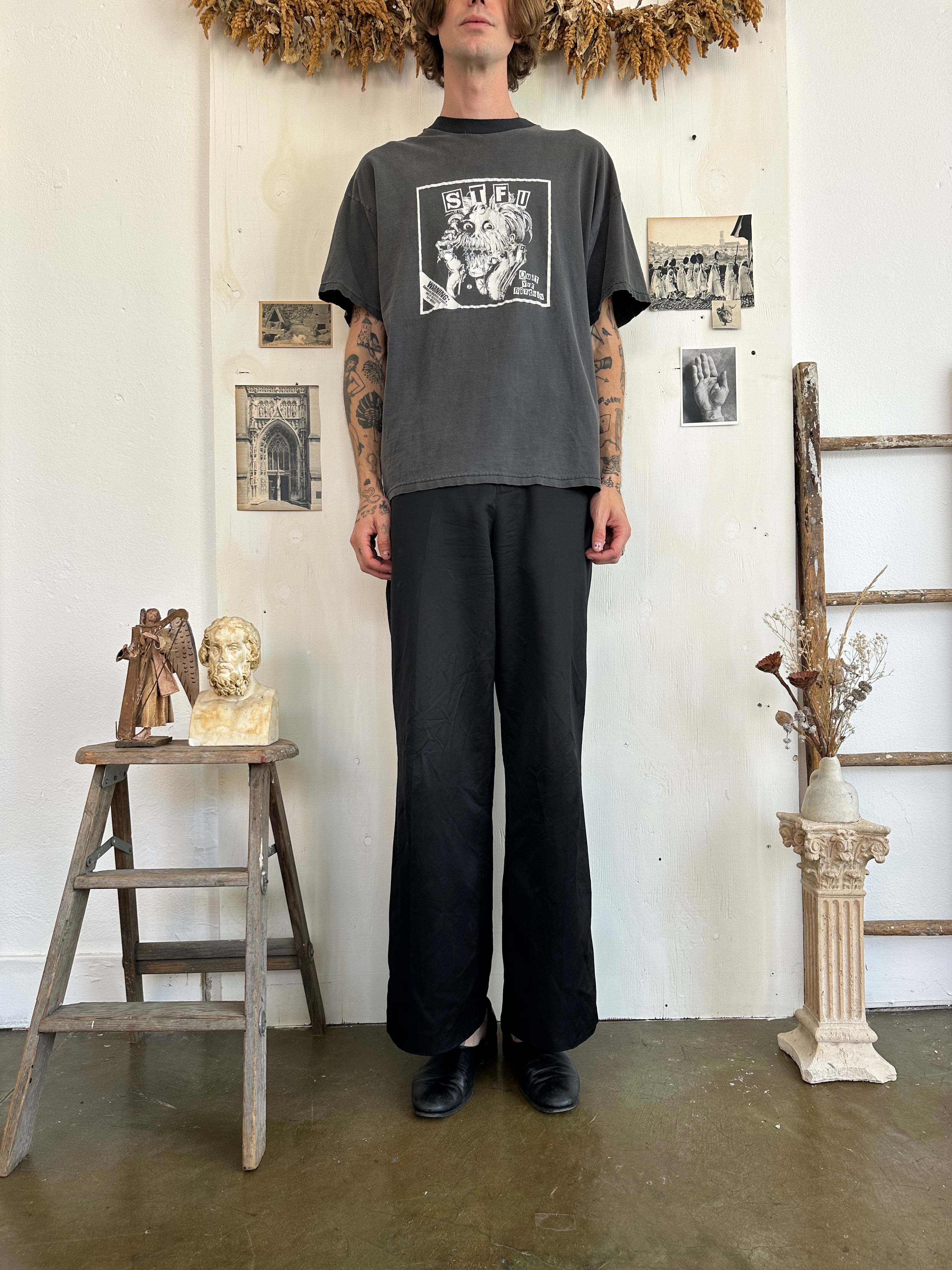 1990s/2000s Well-Worn STFU Quit Yer Bitchin’ Tee (Boxy XL)