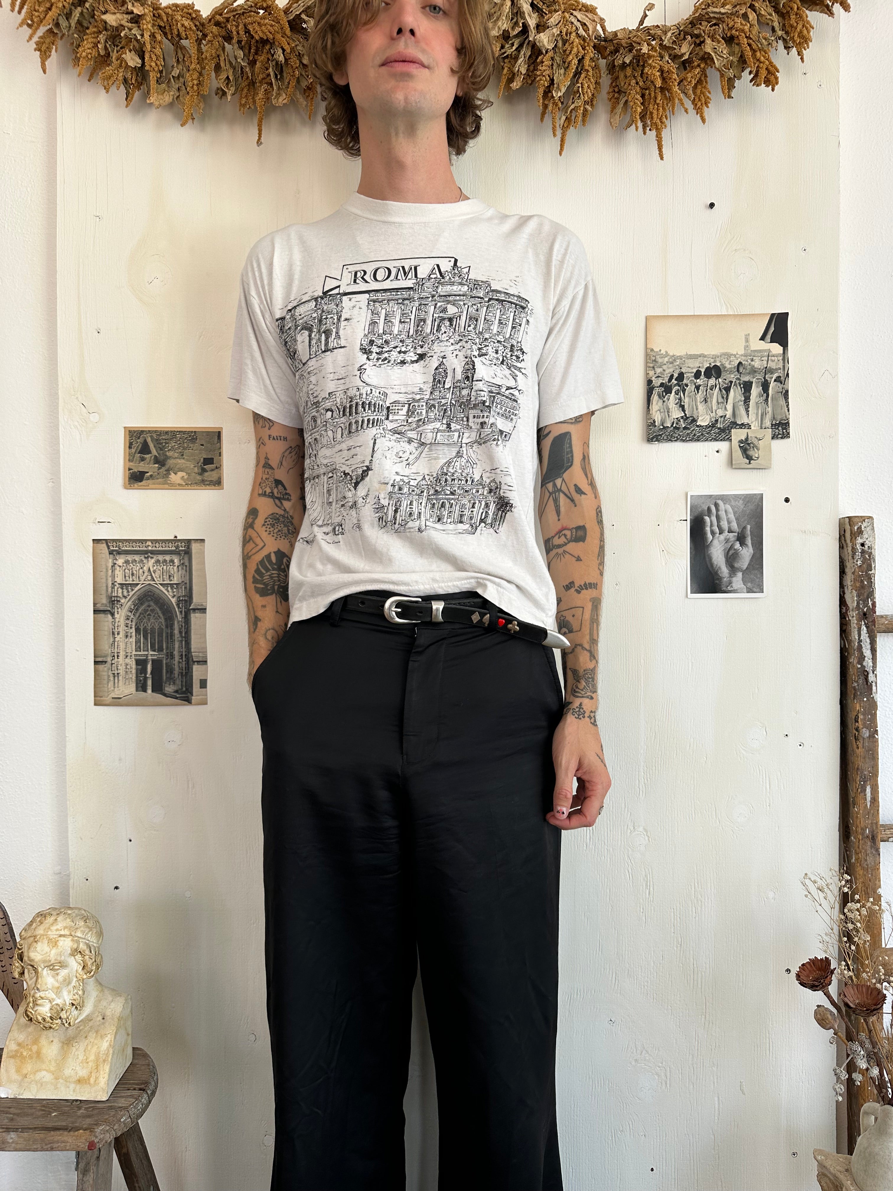 1980s Roma Illustrations Tee (Boxy M)