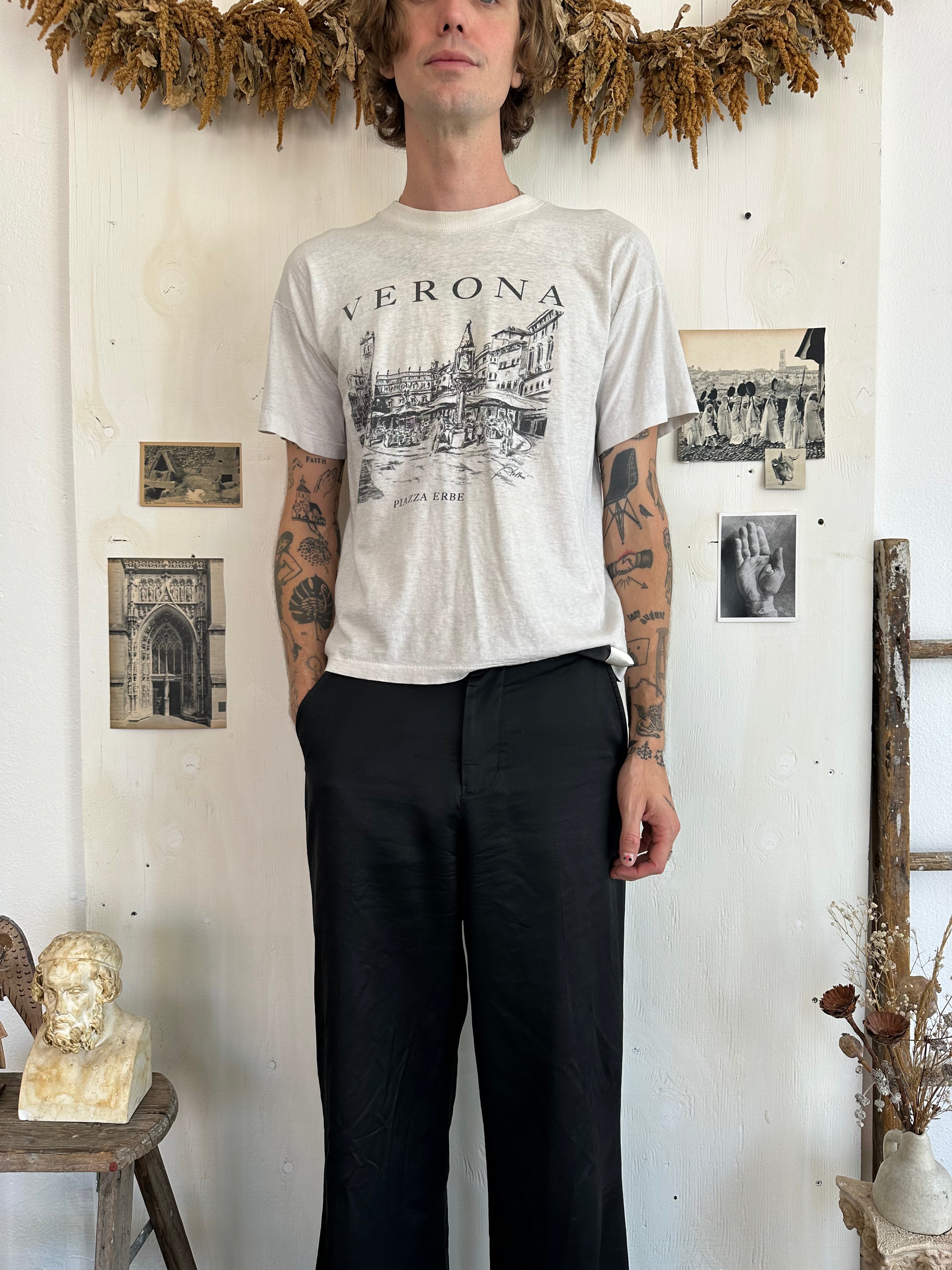 1980s Verona Italy Tee (Boxy M)