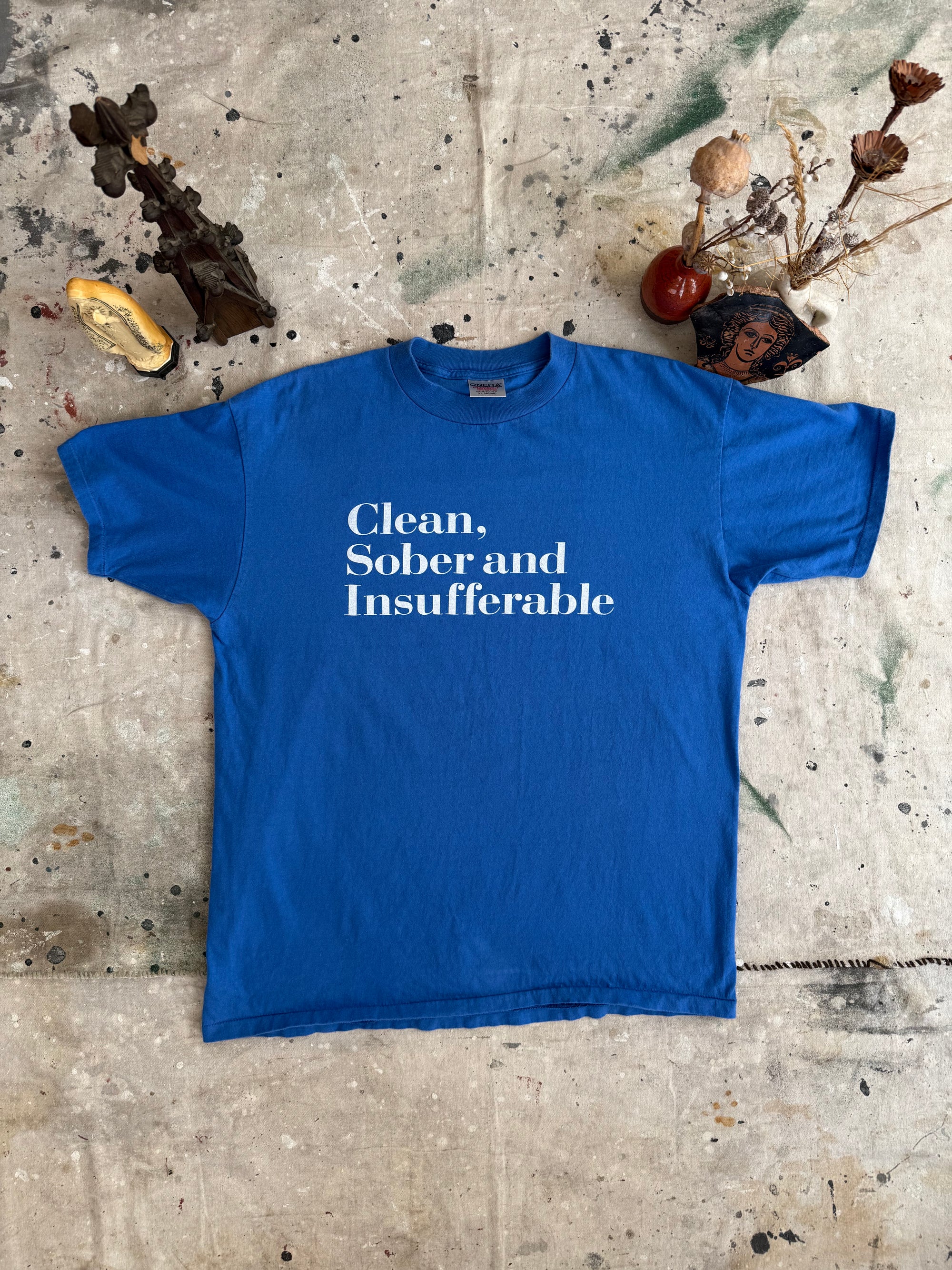 1990s Clean Sober and Insufferable Tee