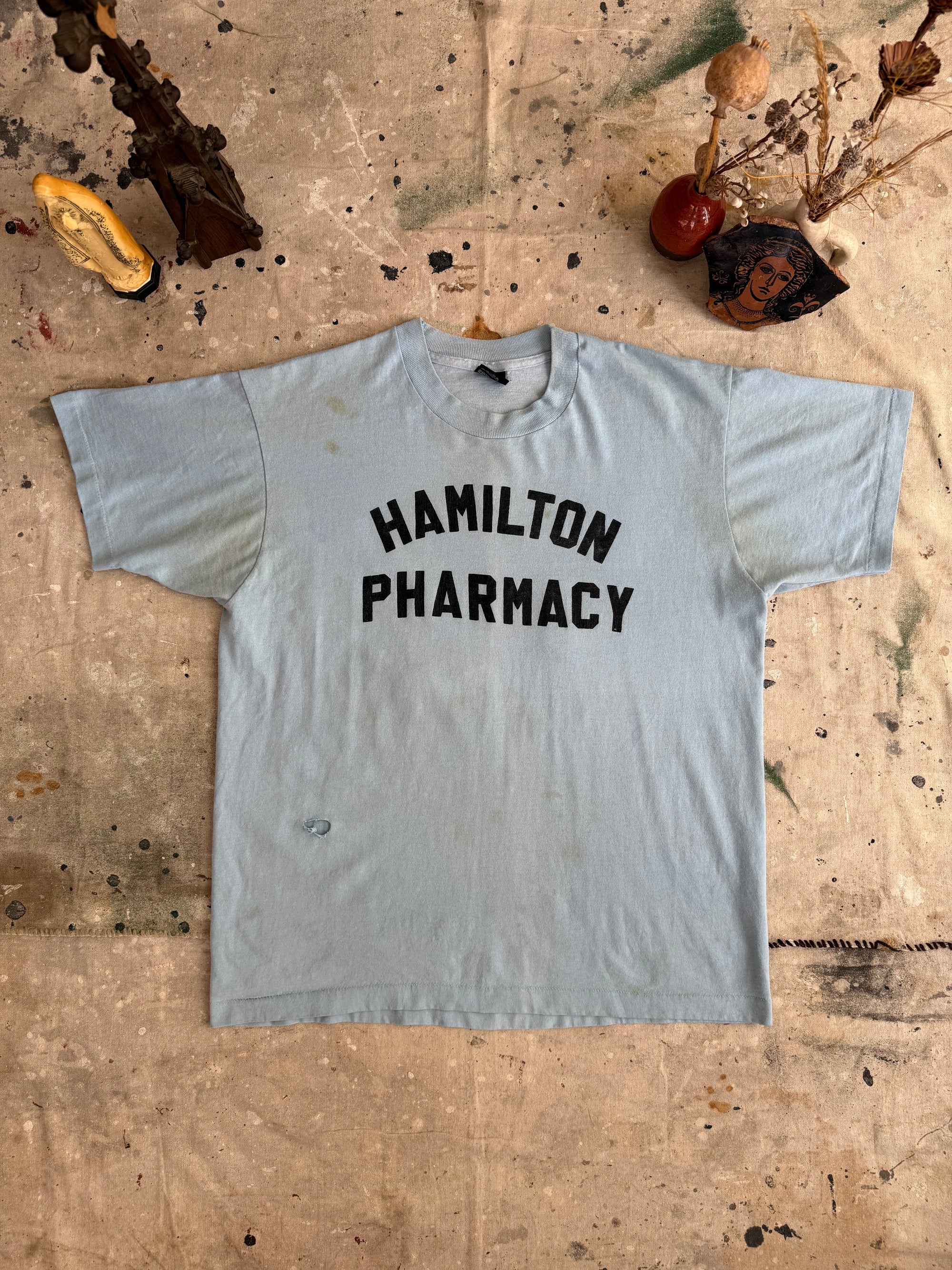 1980s Well Worn Hamilton Pharmacy Tee