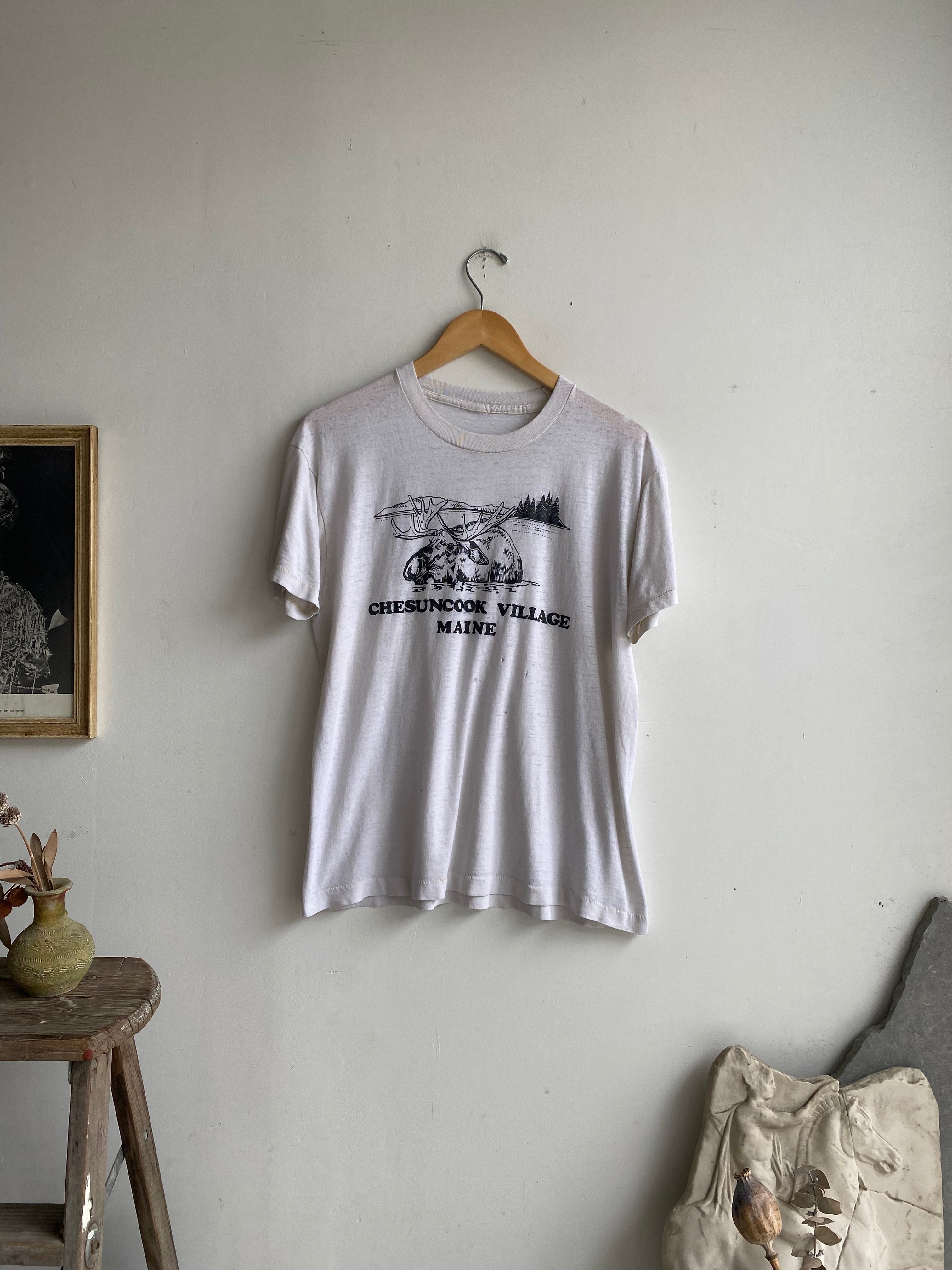 1980s Chesunook Village Tee (Boxy M)