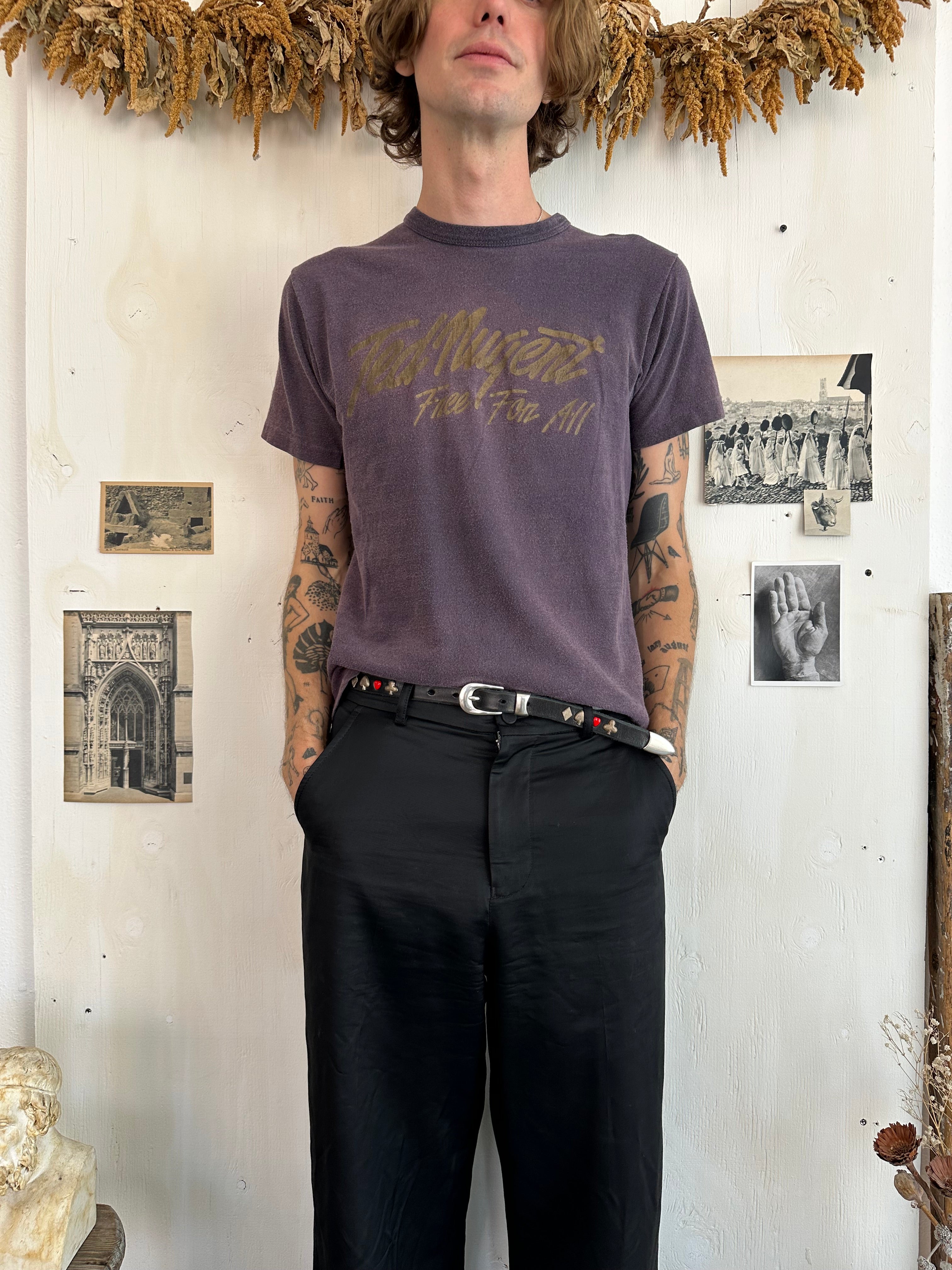 1970s Sun-Faded Ted Nugent Tee (M)