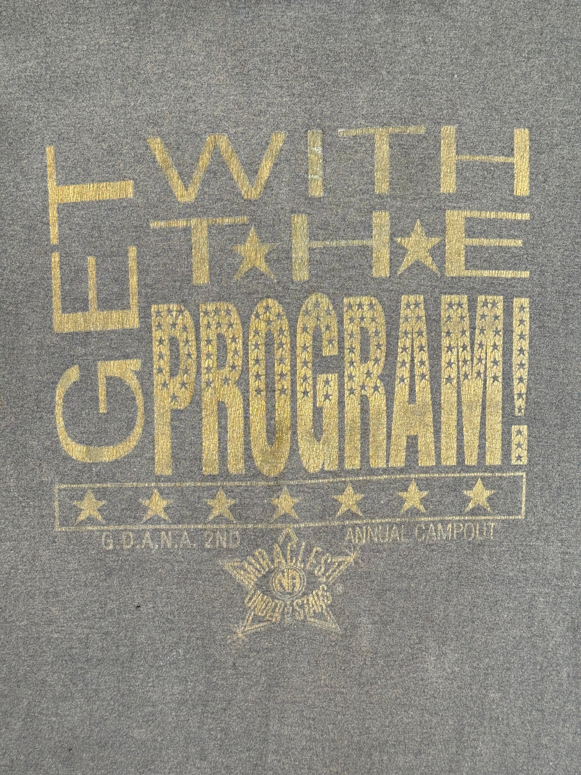 1980s NA Get With the Program T-Shirt
