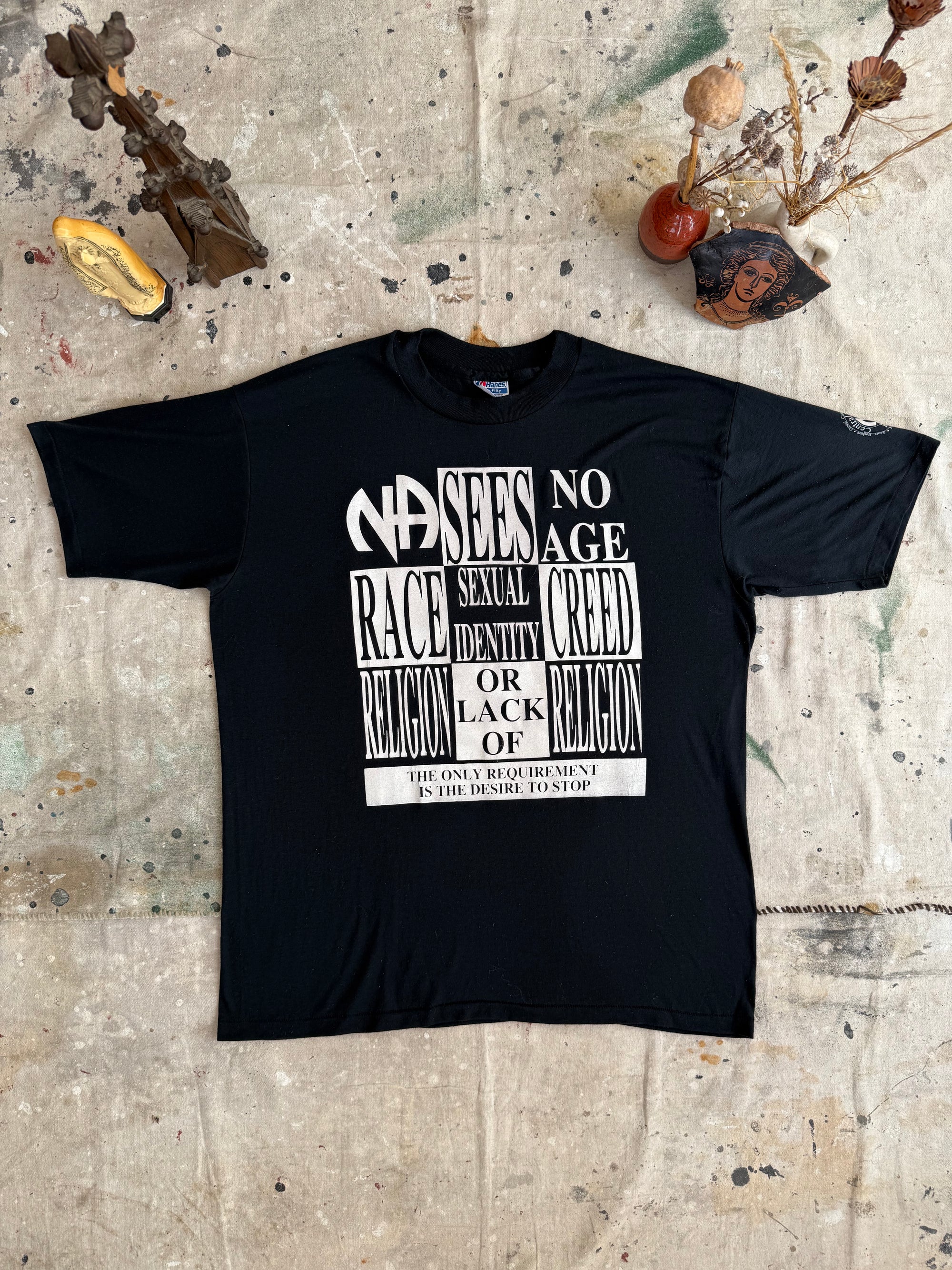 1980s Paper Thin NA Sees No Age Tee
