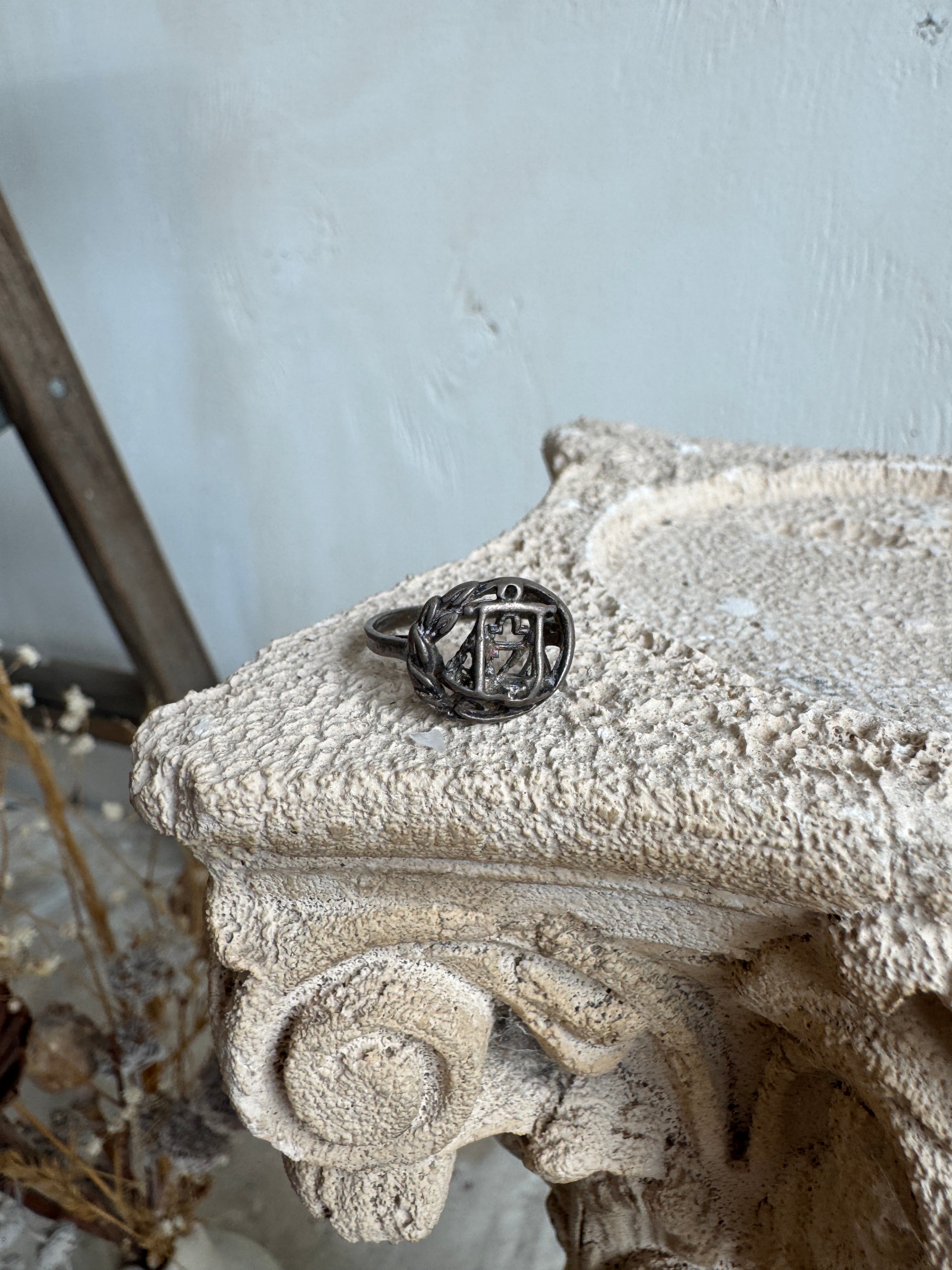 1970s Sterling Libra Ring (5)