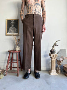 1980s Slate Blown Trousers (35 x 30)