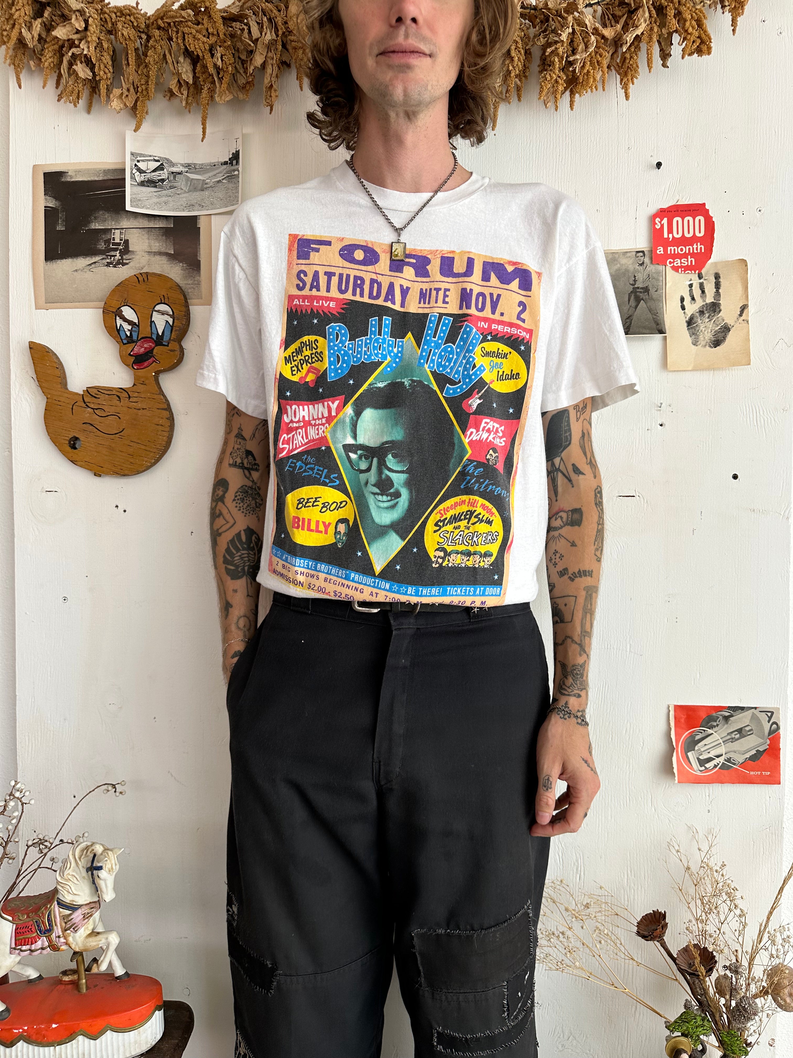 1990s Buddy Holly T-Shirt (M)