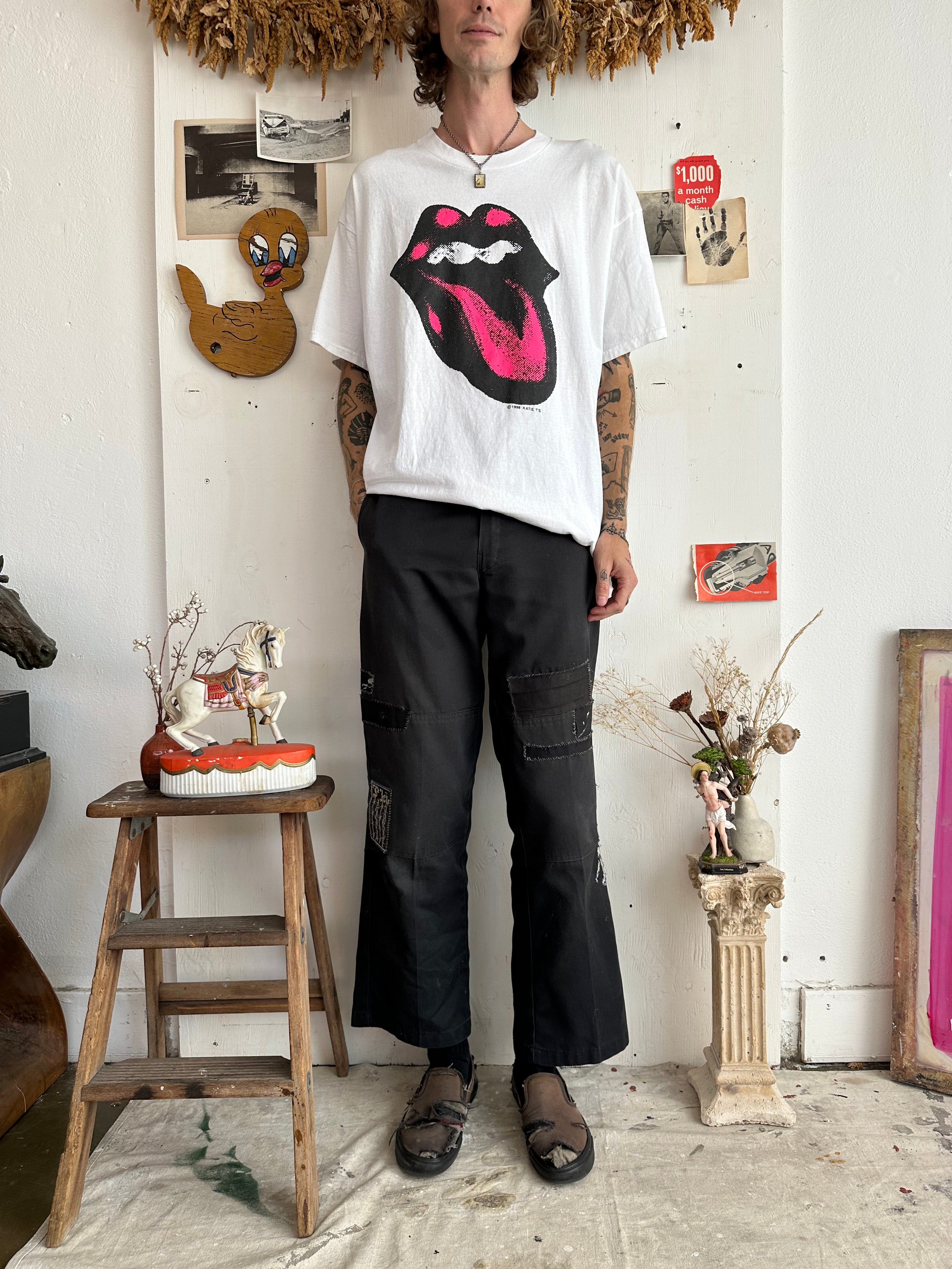 1998 Rolling Stones Lips T-Shirt (XL)