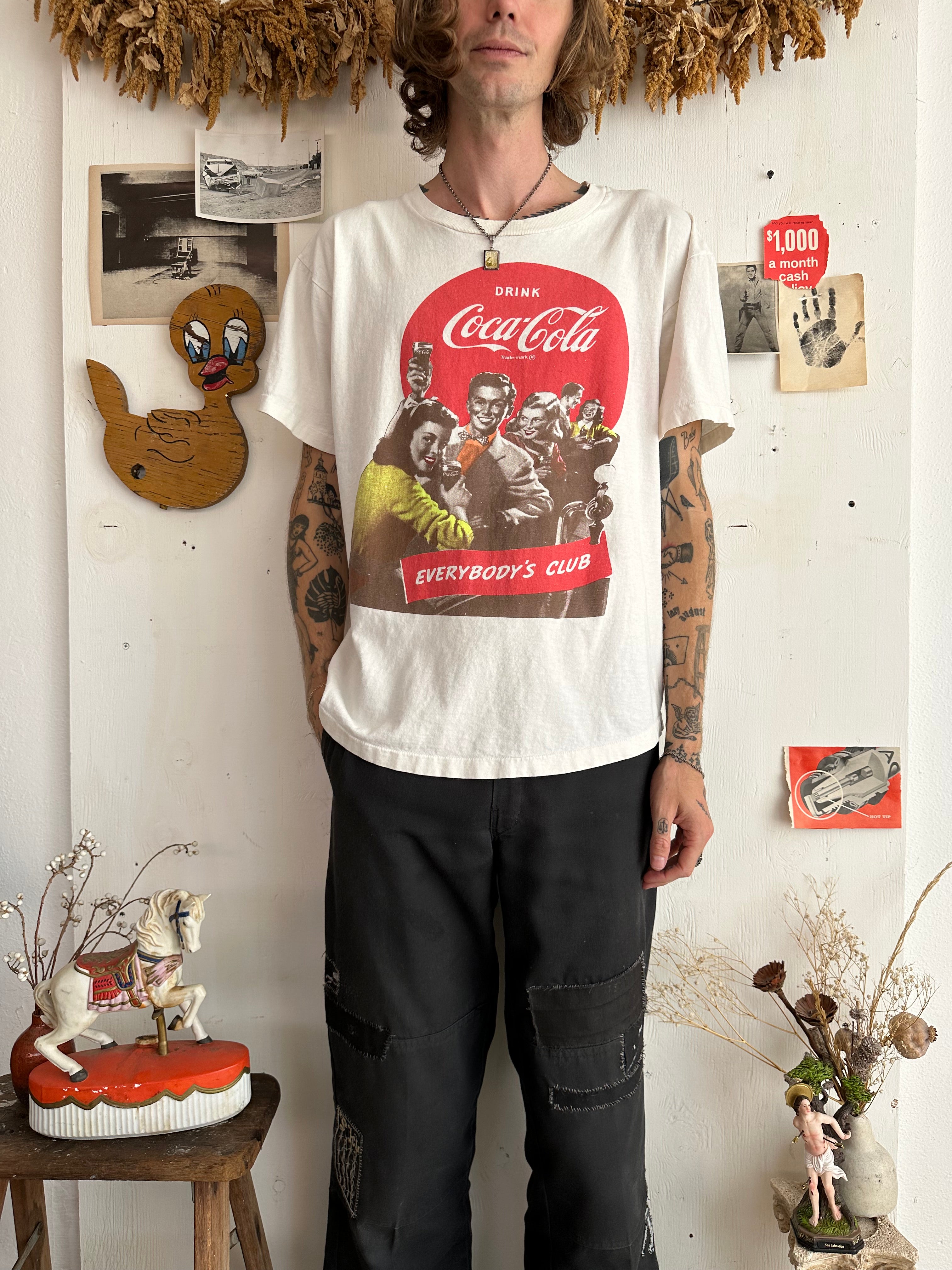 1980s Coca-Cola T-Shirt (Boxy M/L)