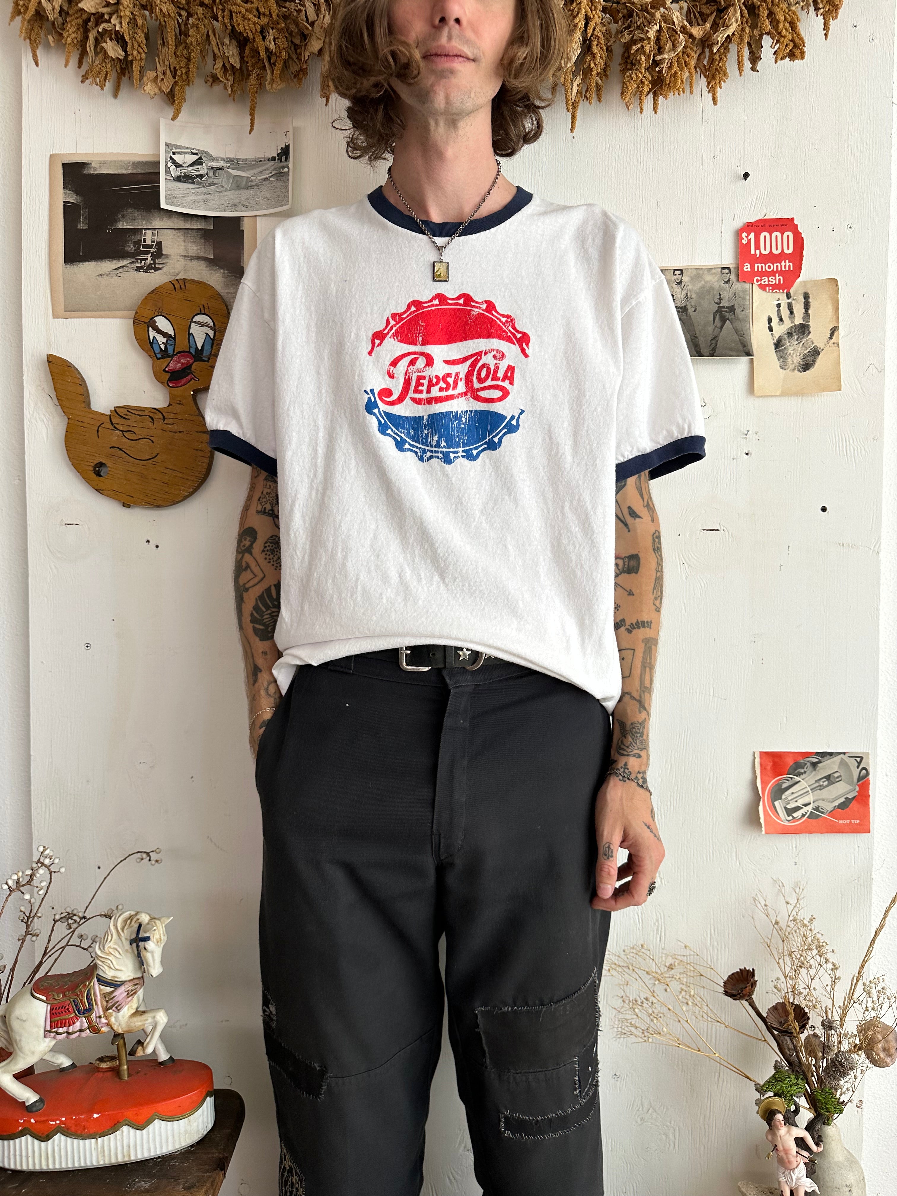 1990s Pepsi Cola T-Shirt (XL)