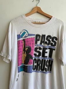 1990s Thrashed Pass,Set, Crush Tee (XL)