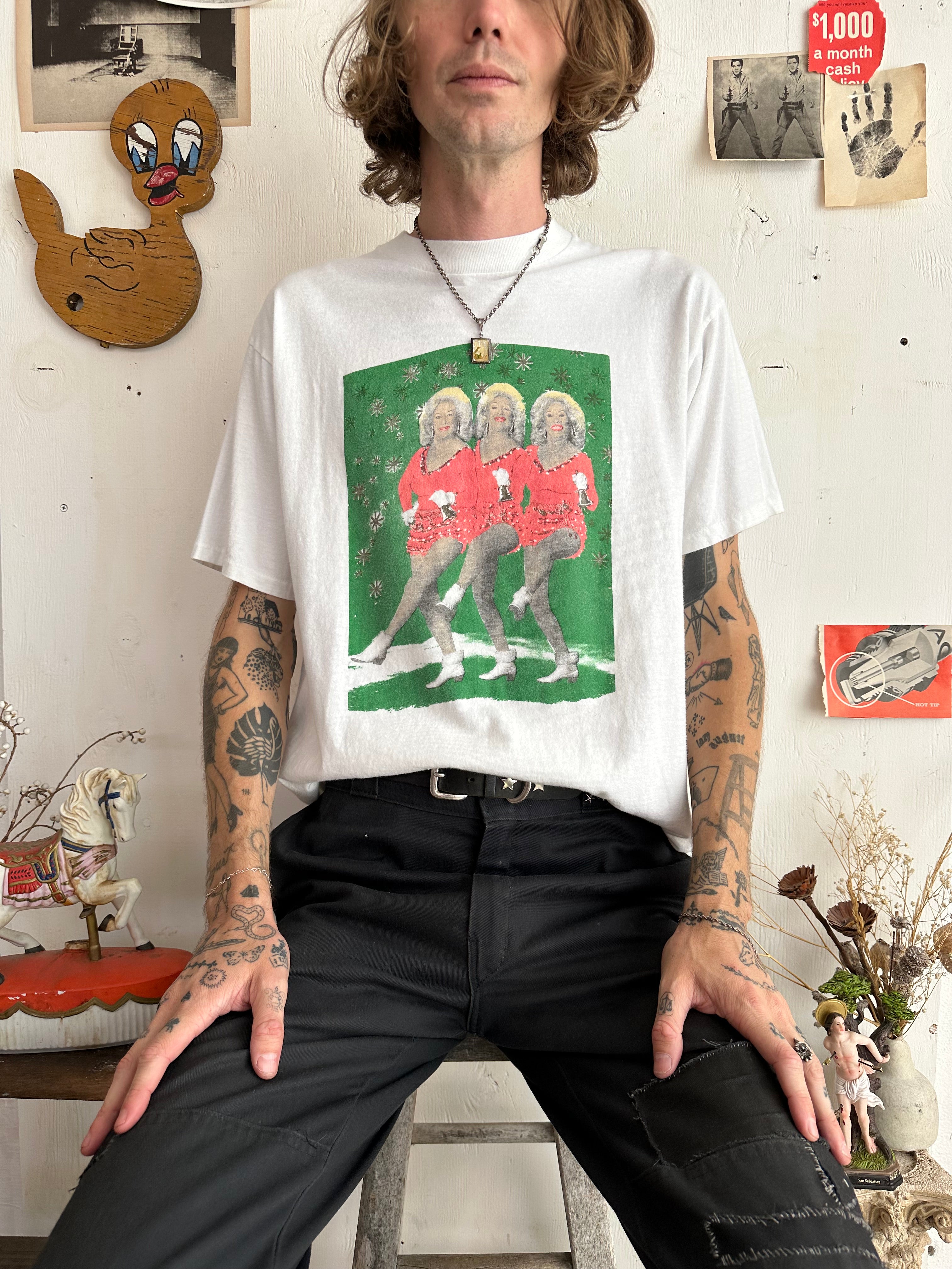 1990s Del Rio Trio Pop Art T-Shirt (L)