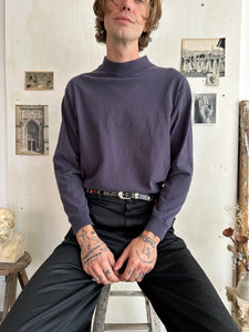 1990s Faded Black Mock Neck (L)