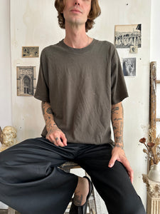 1990s Oversized Sunnfaded Black Blank (XL/XXL)