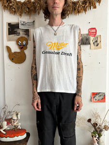 1980s Paper Thin Miller Genuine Draft Muscle Tee (Boxy M)