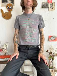 1980s Pop Art Surf Tee (S/M)