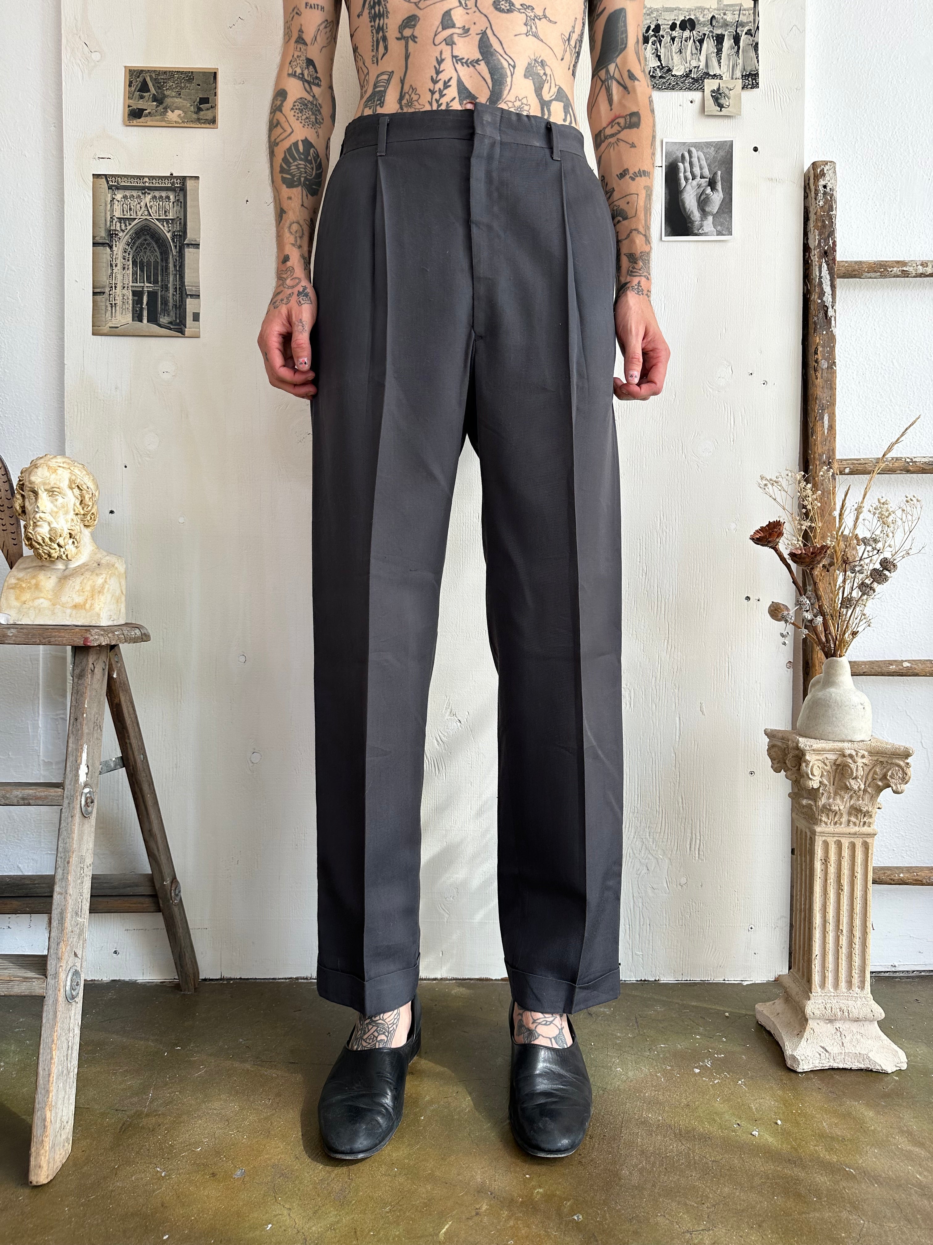 1960s Pleated Trouser (30/31)