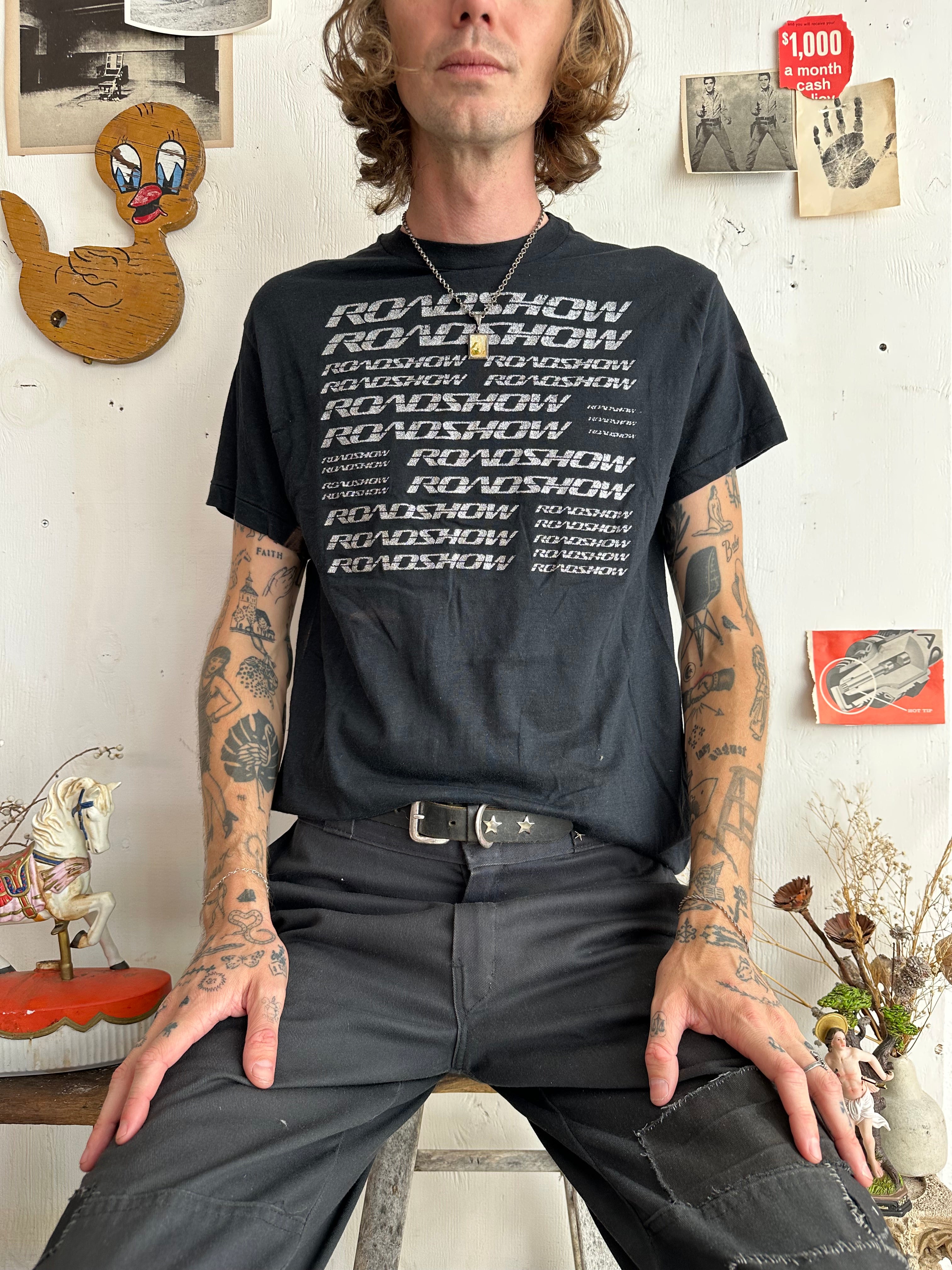1990s Silver Roadshow T-Shirt (M/L)