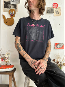 1989 Andy Warhol Retrospective T-Shirt (Boxy M)